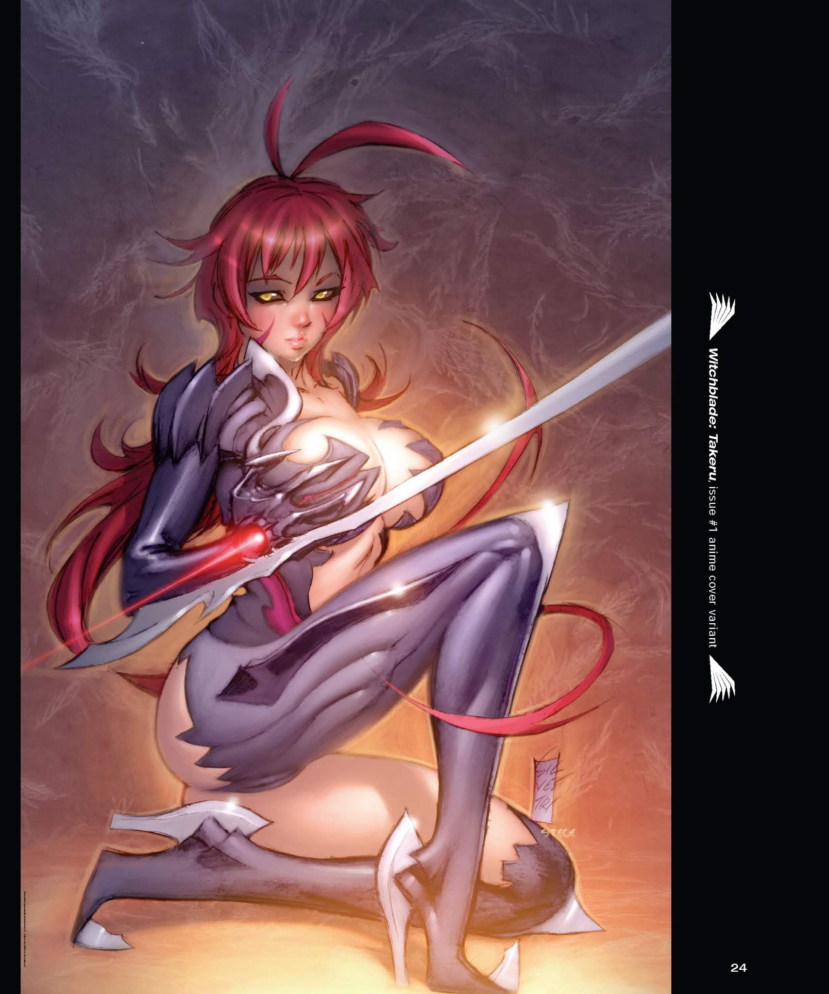 Read online Witchblade: Art of Witchblade comic -  Issue # TPB - 24