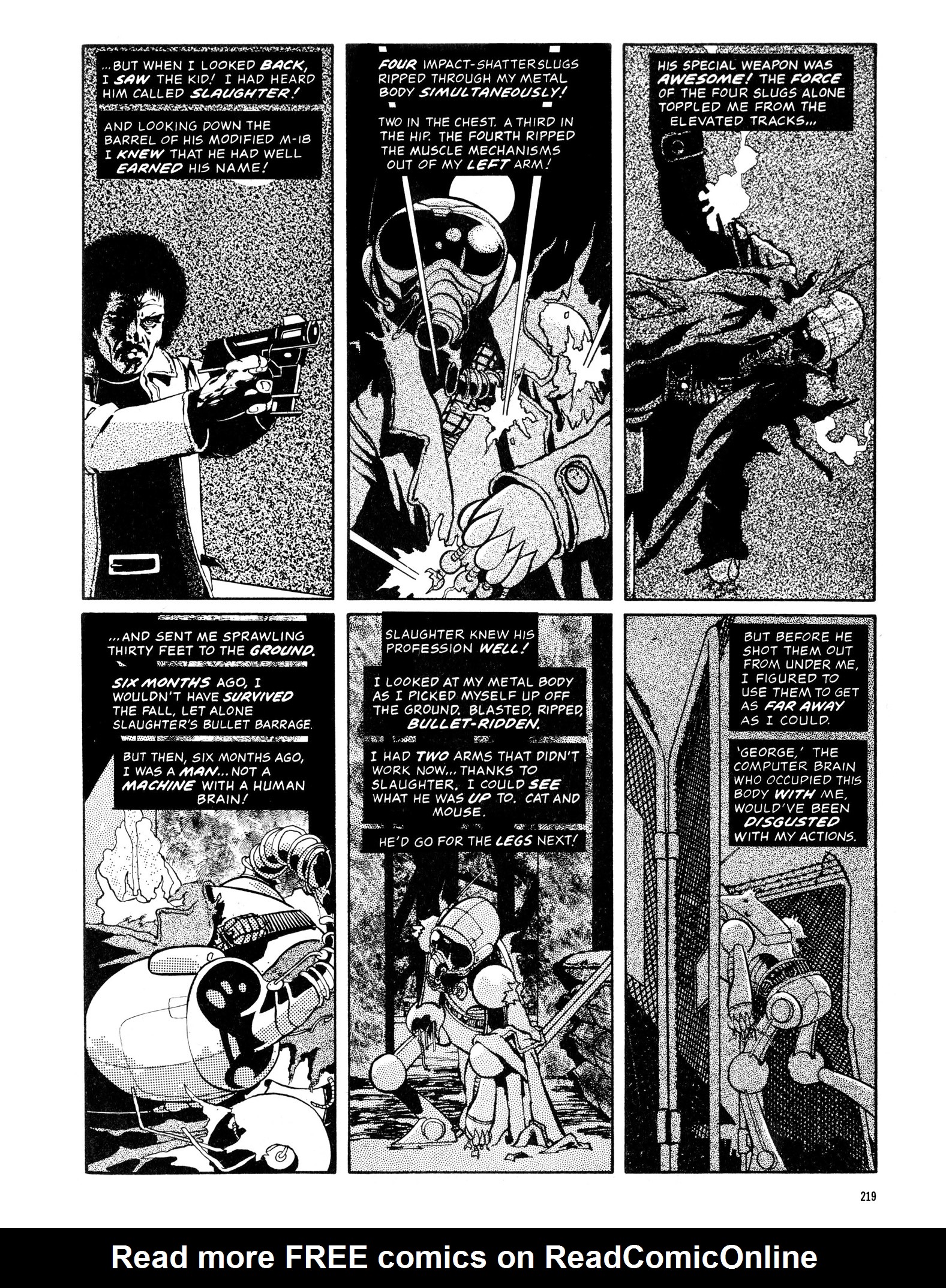 Read online Eerie Archives comic -  Issue # TPB 13 - 220