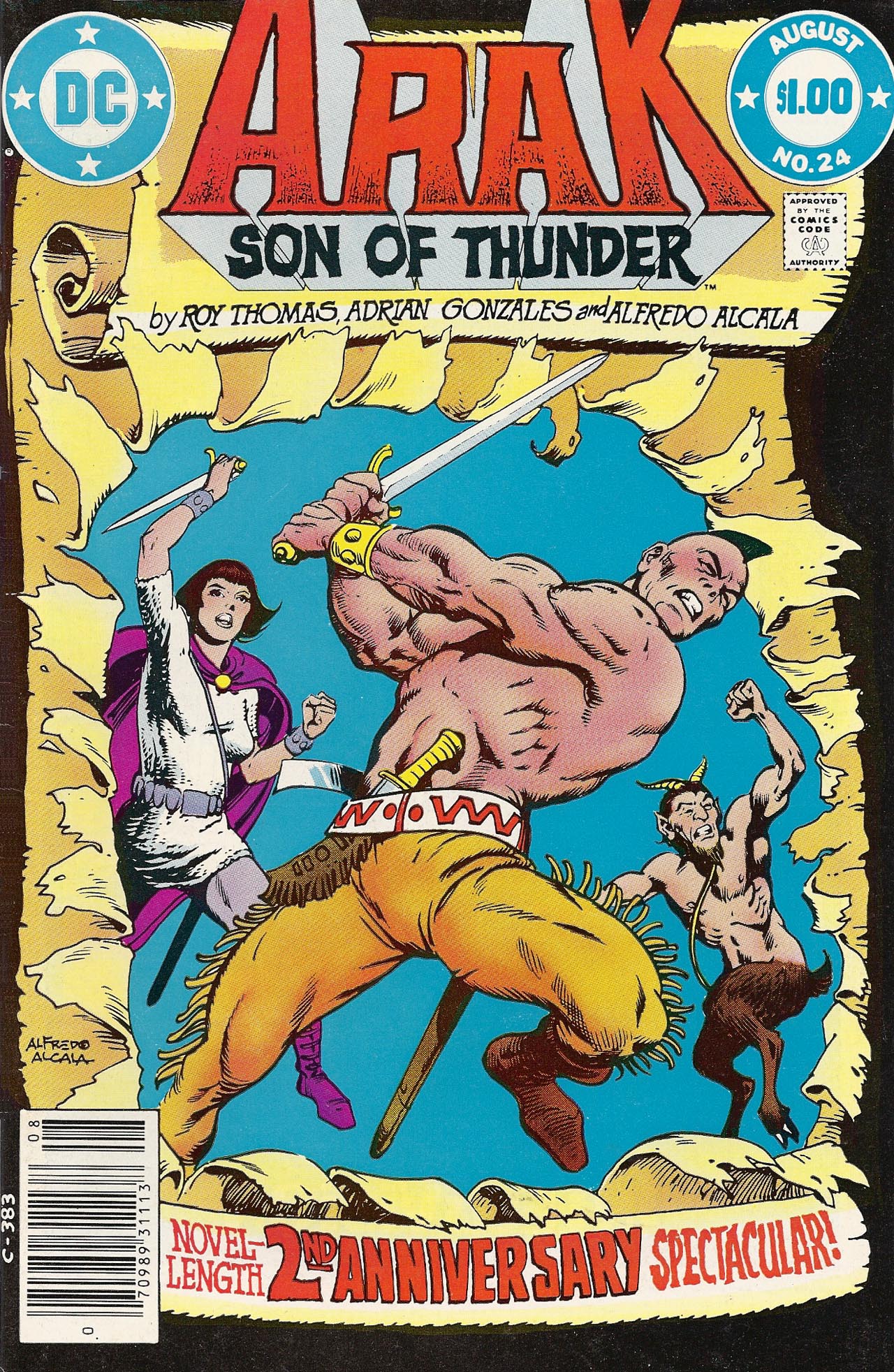 Read online Arak Son of Thunder comic -  Issue #24 - 1
