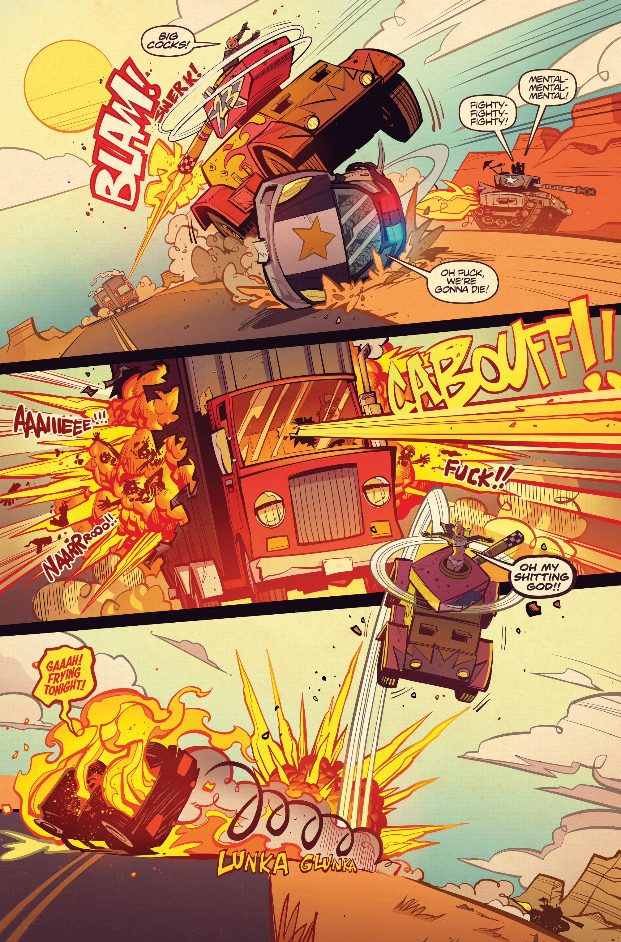 Read online Tank Girl: Two Girls, One Tank comic -  Issue #2 - 9