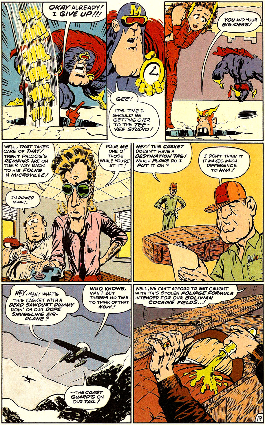 Read online Megaton Man comic -  Issue #6 - 21