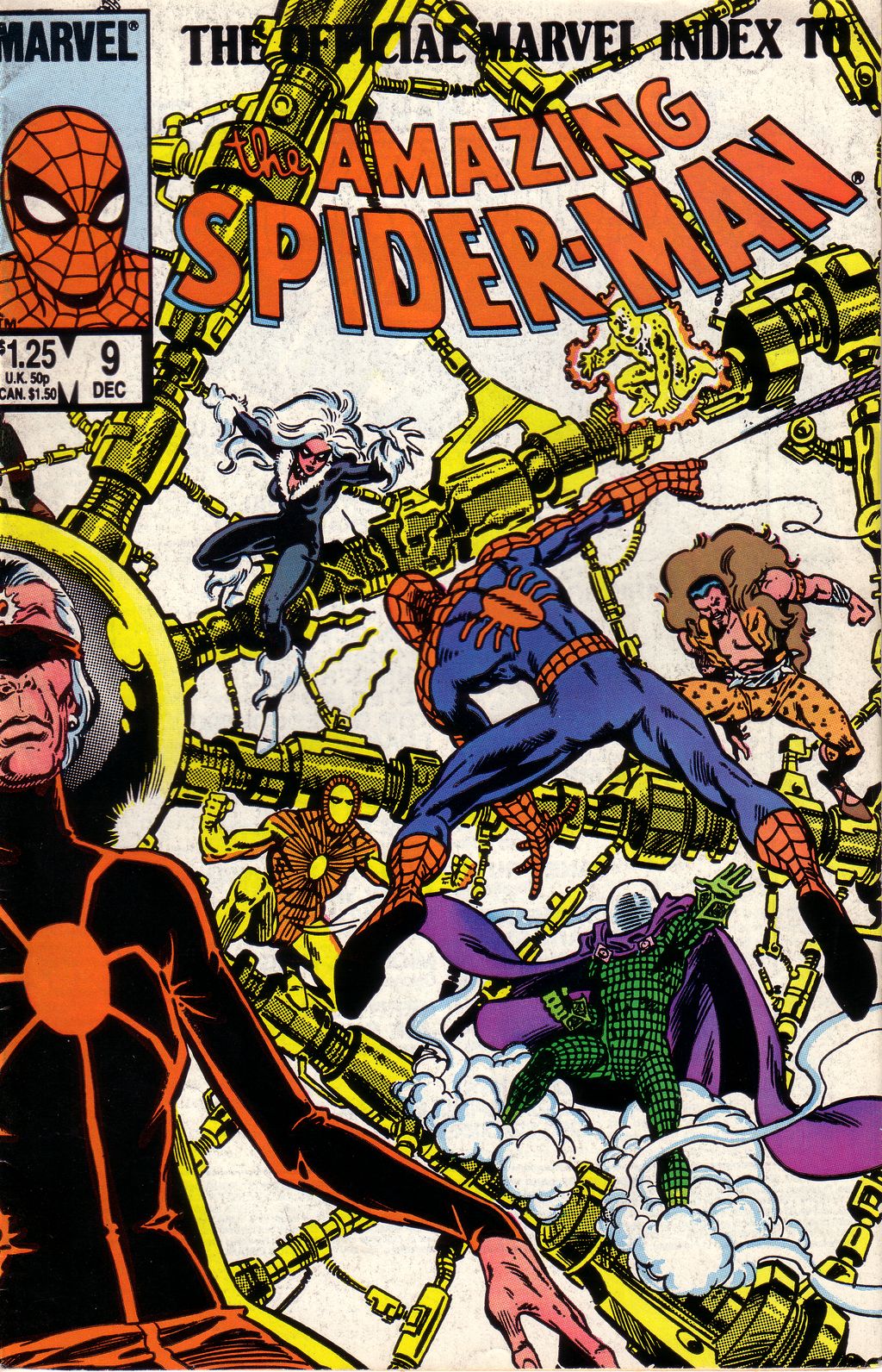 Read online The Official Marvel Index to The Amazing Spider-Man comic -  Issue #9 - 1