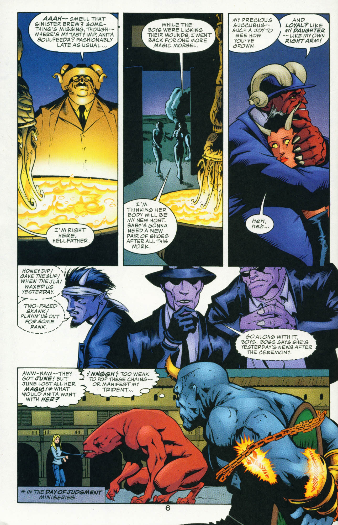 Read online JLA: Black Baptism comic -  Issue #4 - 8