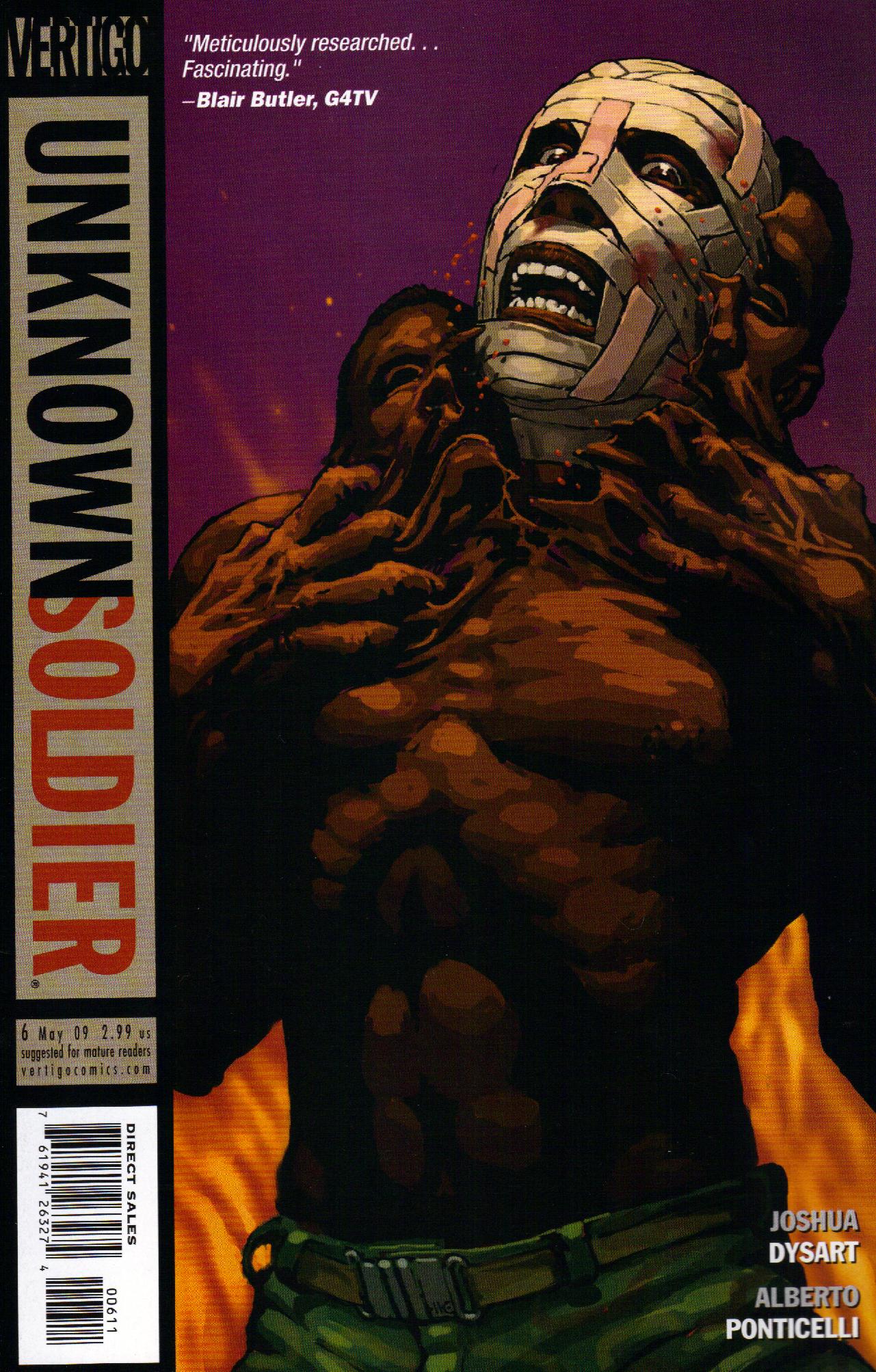 Read online Unknown Soldier (2008) comic -  Issue #6 - 1