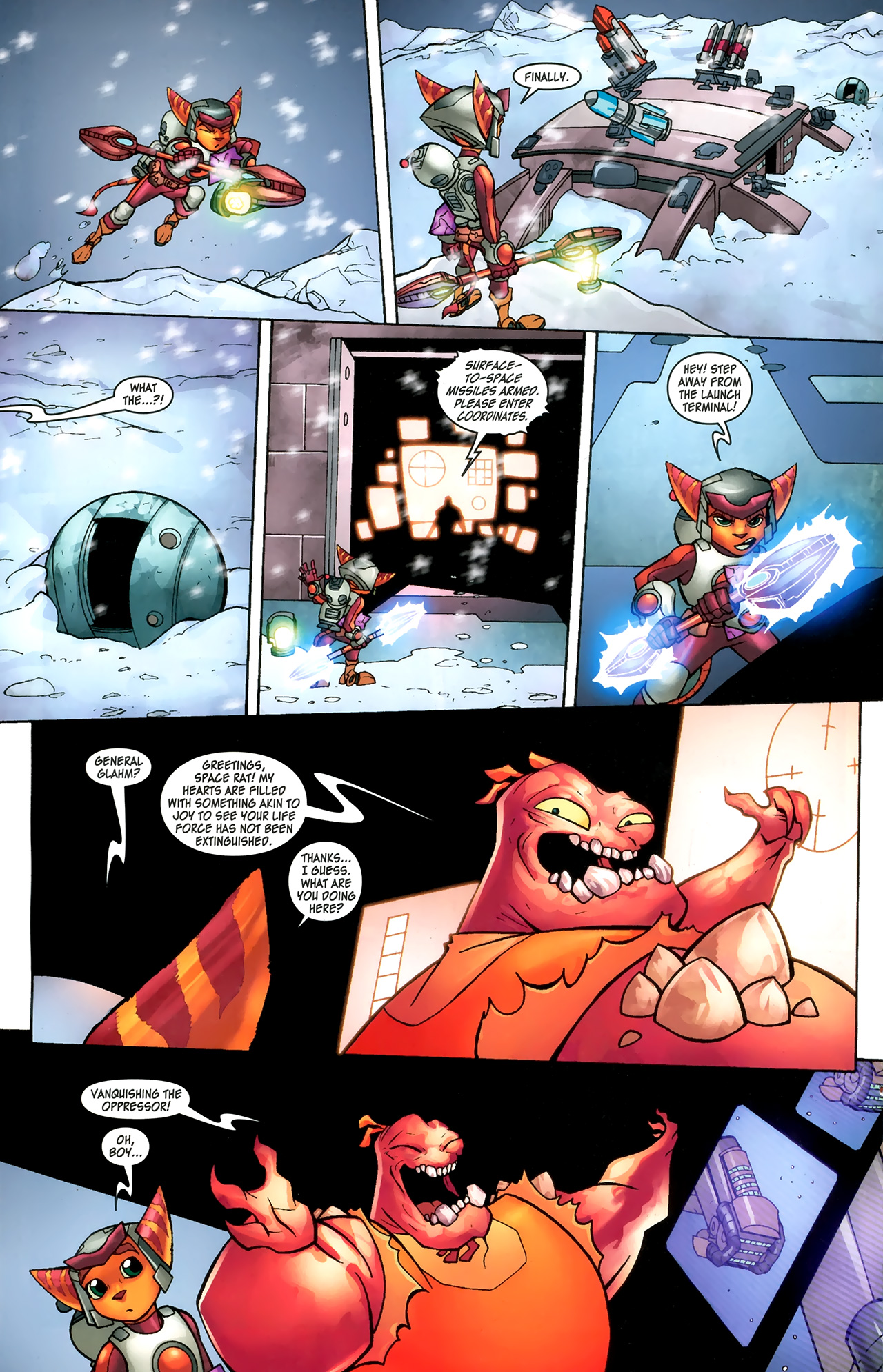 Read online Ratchet & Clank comic -  Issue #5 - 18