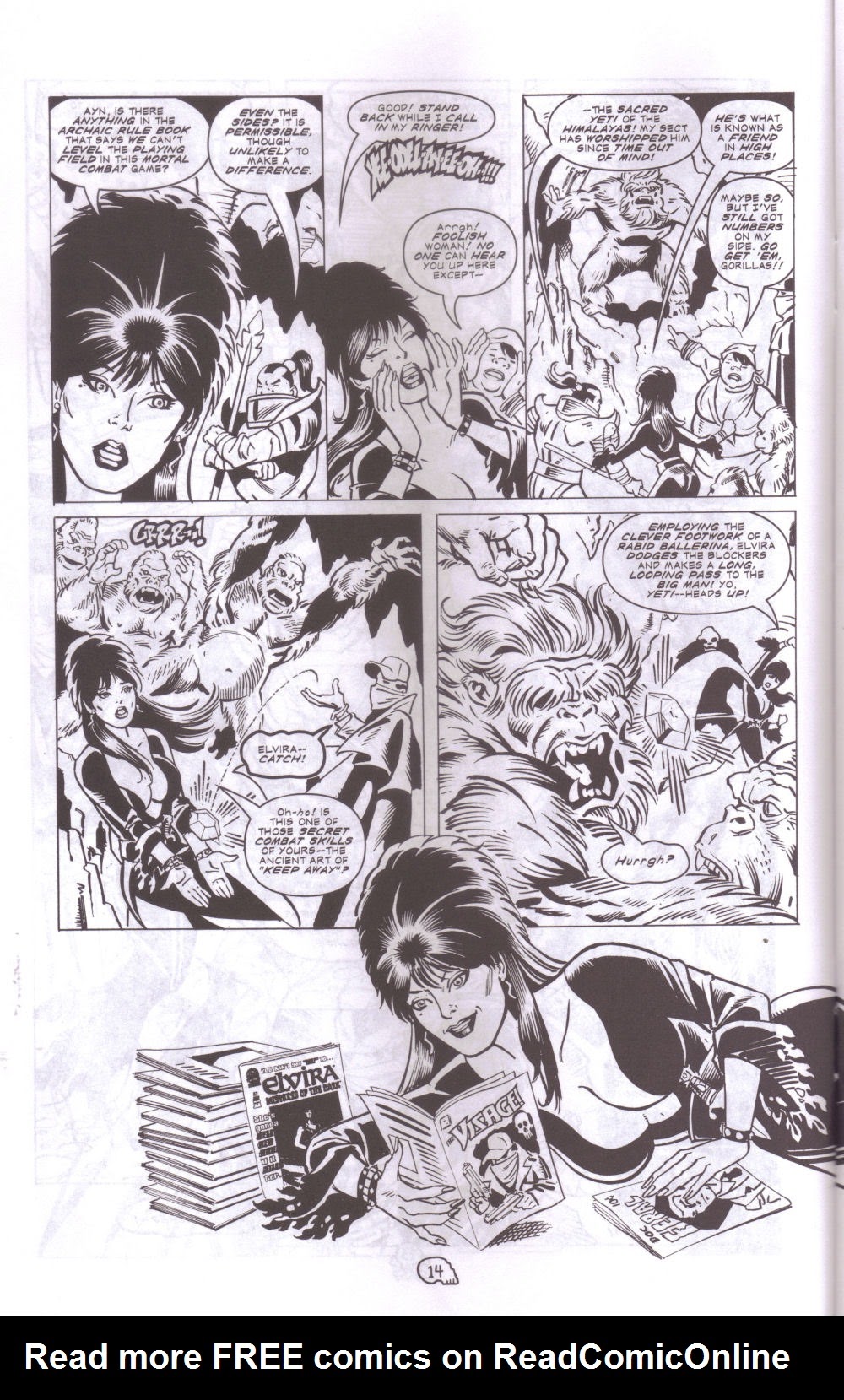 Read online Elvira, Mistress of the Dark comic -  Issue #157 - 16