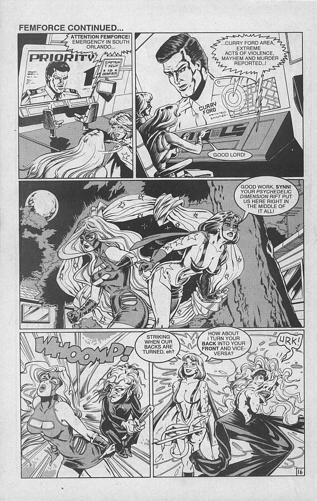 Read online Femforce comic -  Issue #42 - 28