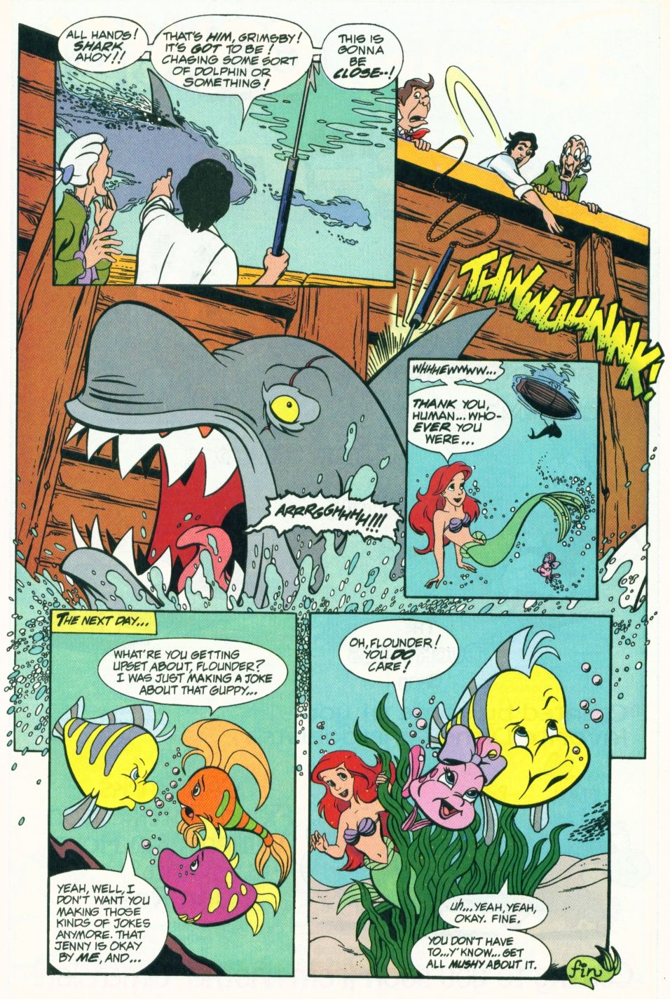 Read online Disney's The Little Mermaid Limited Series comic -  Issue #3 - 17
