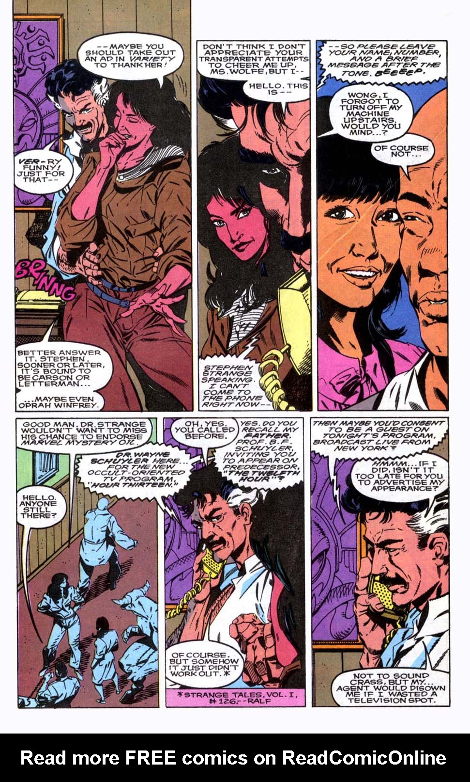 Read online Doctor Strange: Sorcerer Supreme comic -  Issue #11 - 11