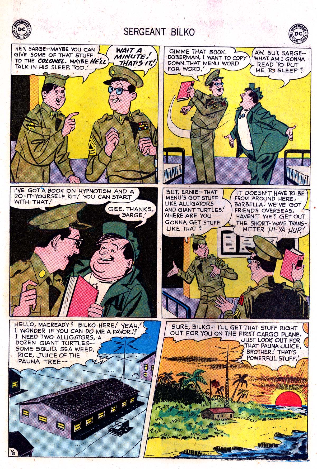 Read online Sergeant Bilko comic -  Issue #7 - 18