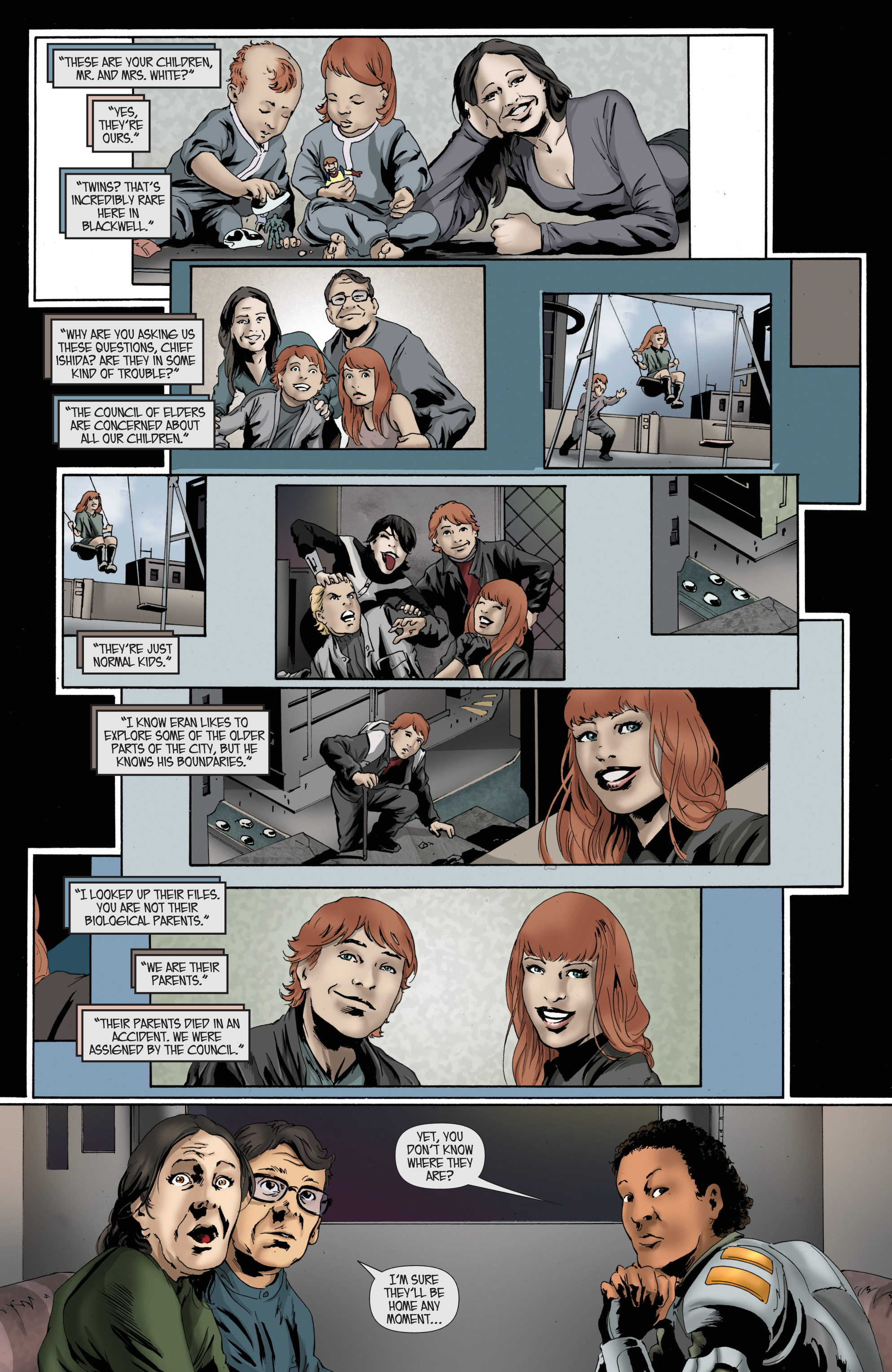 Read online KISS comic -  Issue #4 - 5