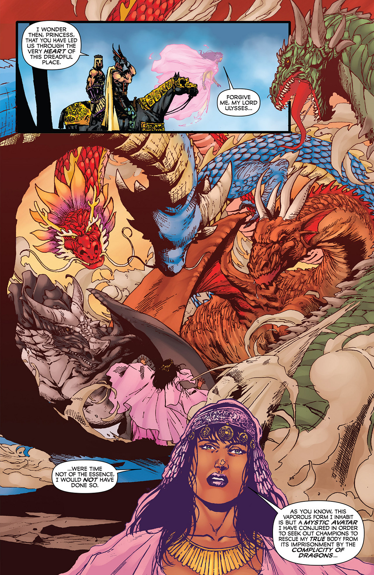 Read online Kirby: Genesis - Dragonsbane comic -  Issue #3 - 5