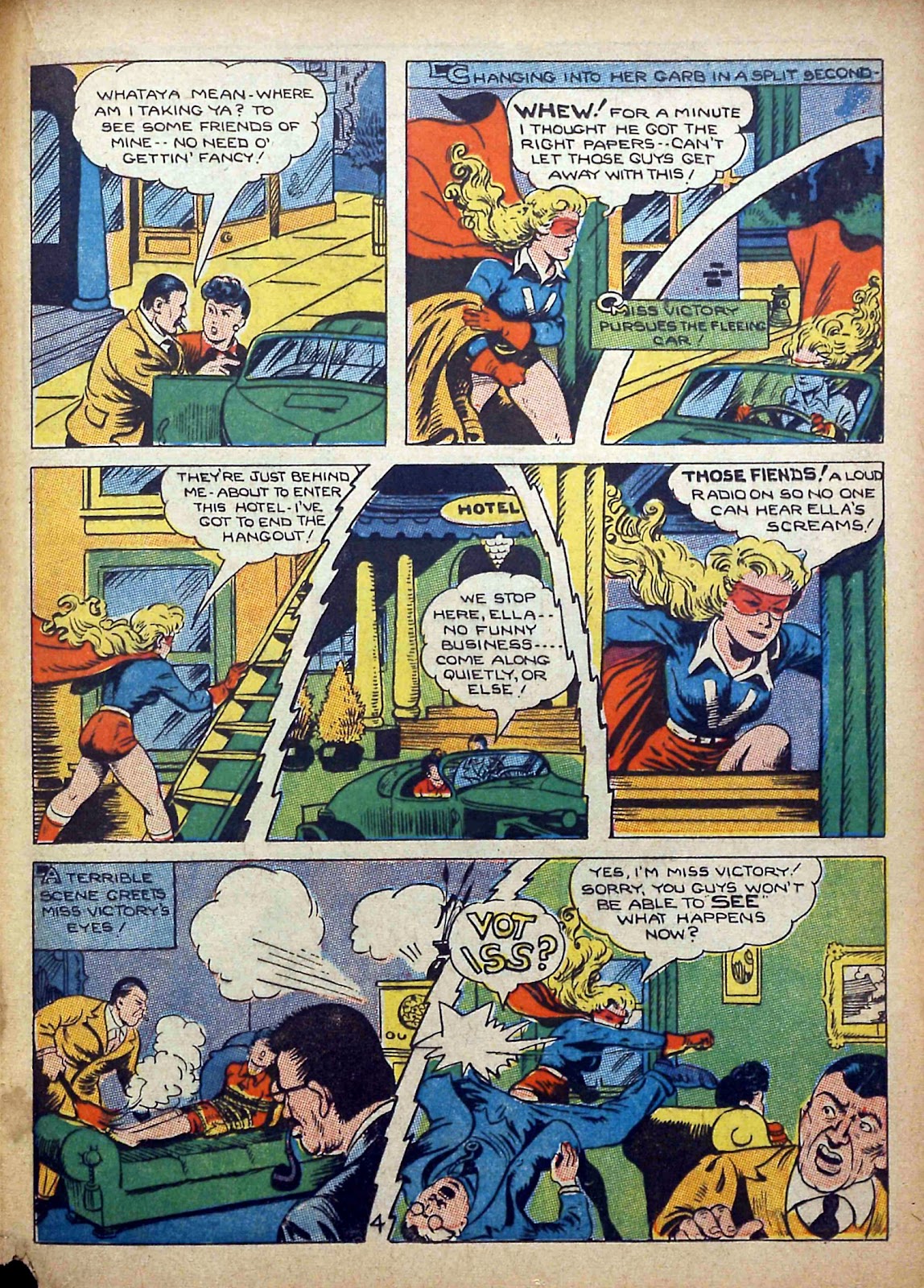 Captain Aero Comics issue 12 - Page 44