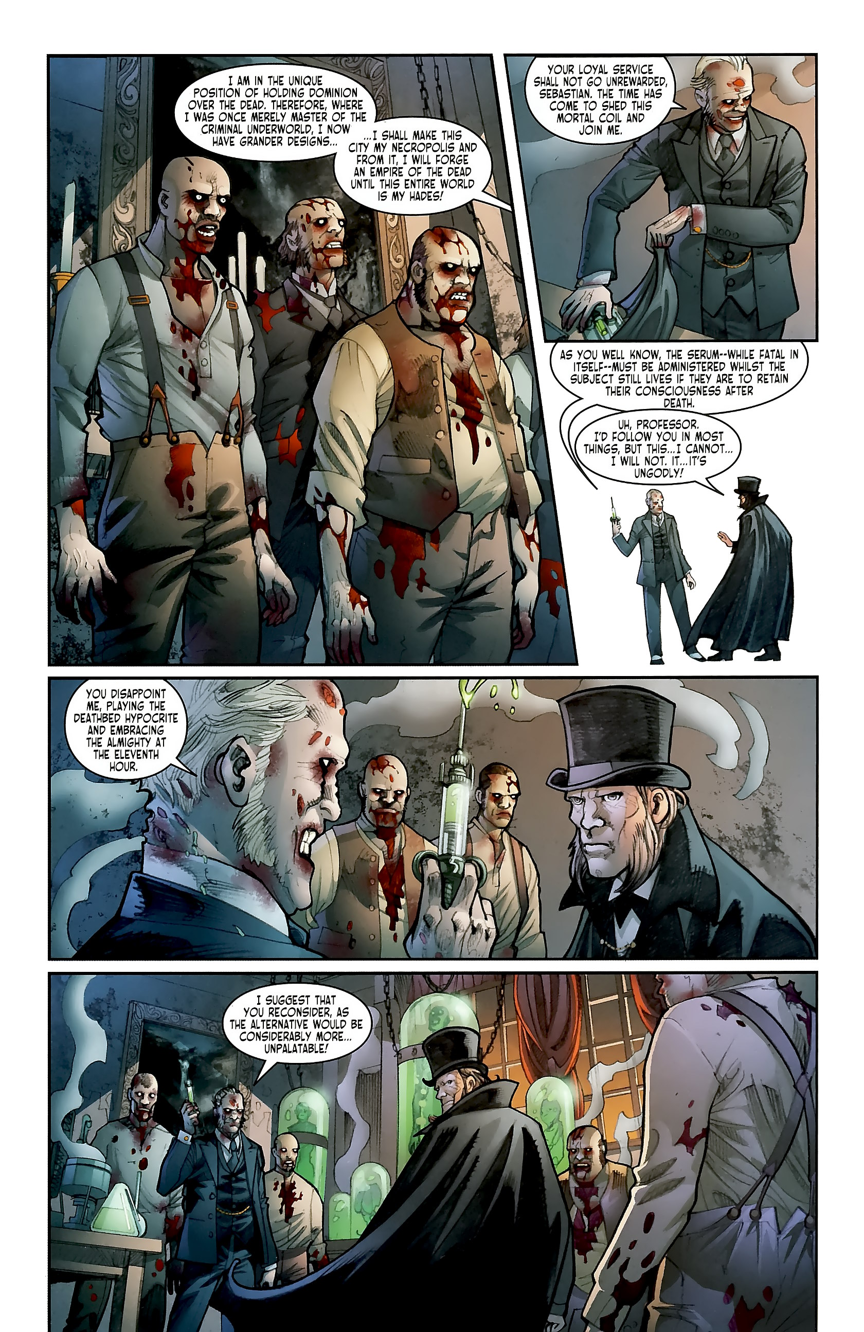 Read online Victorian Undead comic -  Issue #4 - 11
