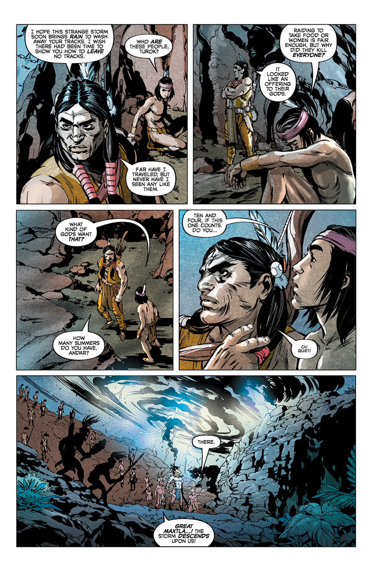 Read online Turok, Son of Stone (2010) comic -  Issue #1 - 9