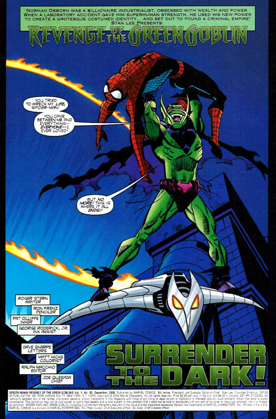 Read online Spider-Man: Revenge of the Green Goblin comic -  Issue #3 - 2