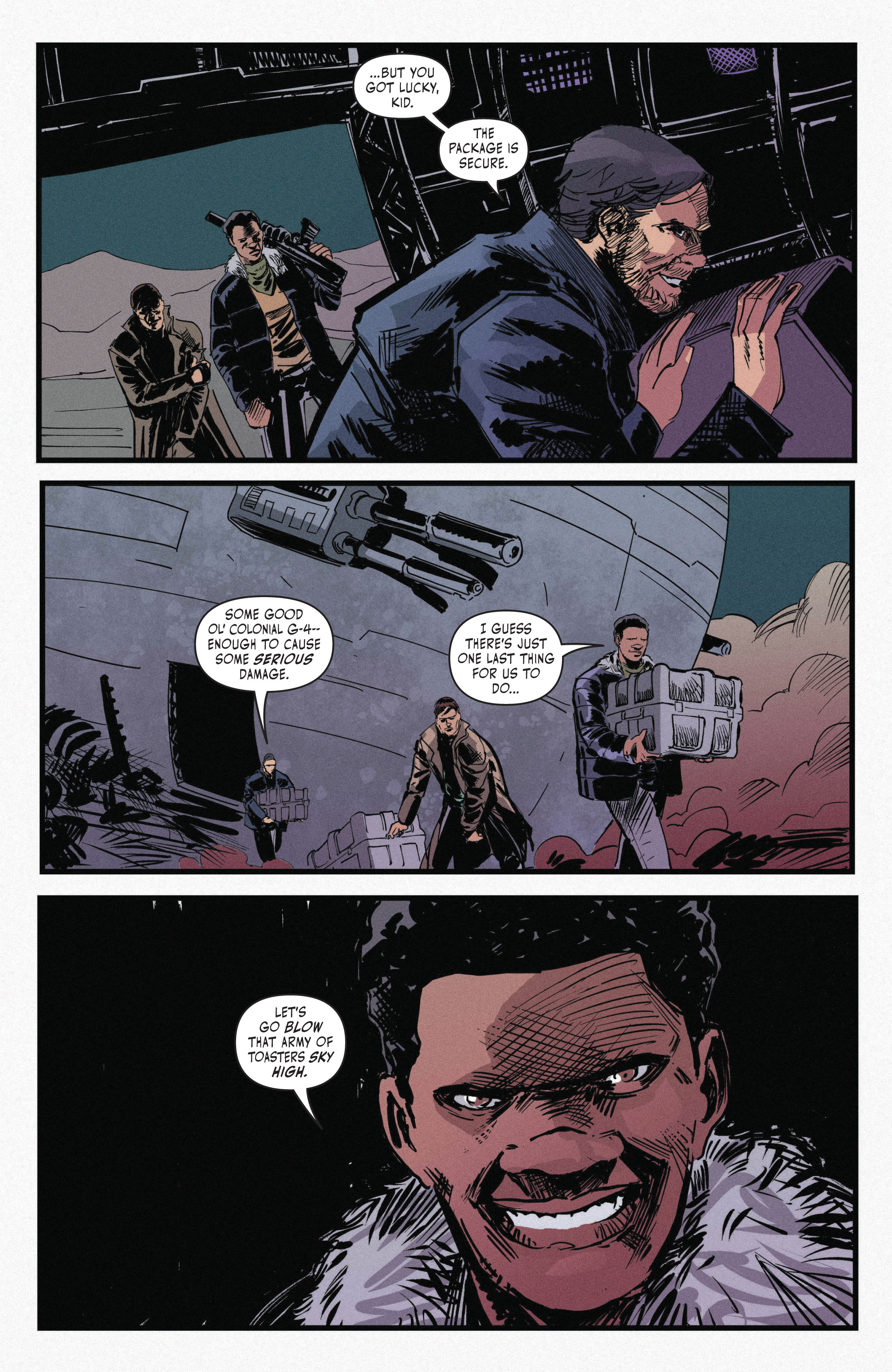 Read online Battlestar Galactica: Twilight Command comic -  Issue #4 - 21