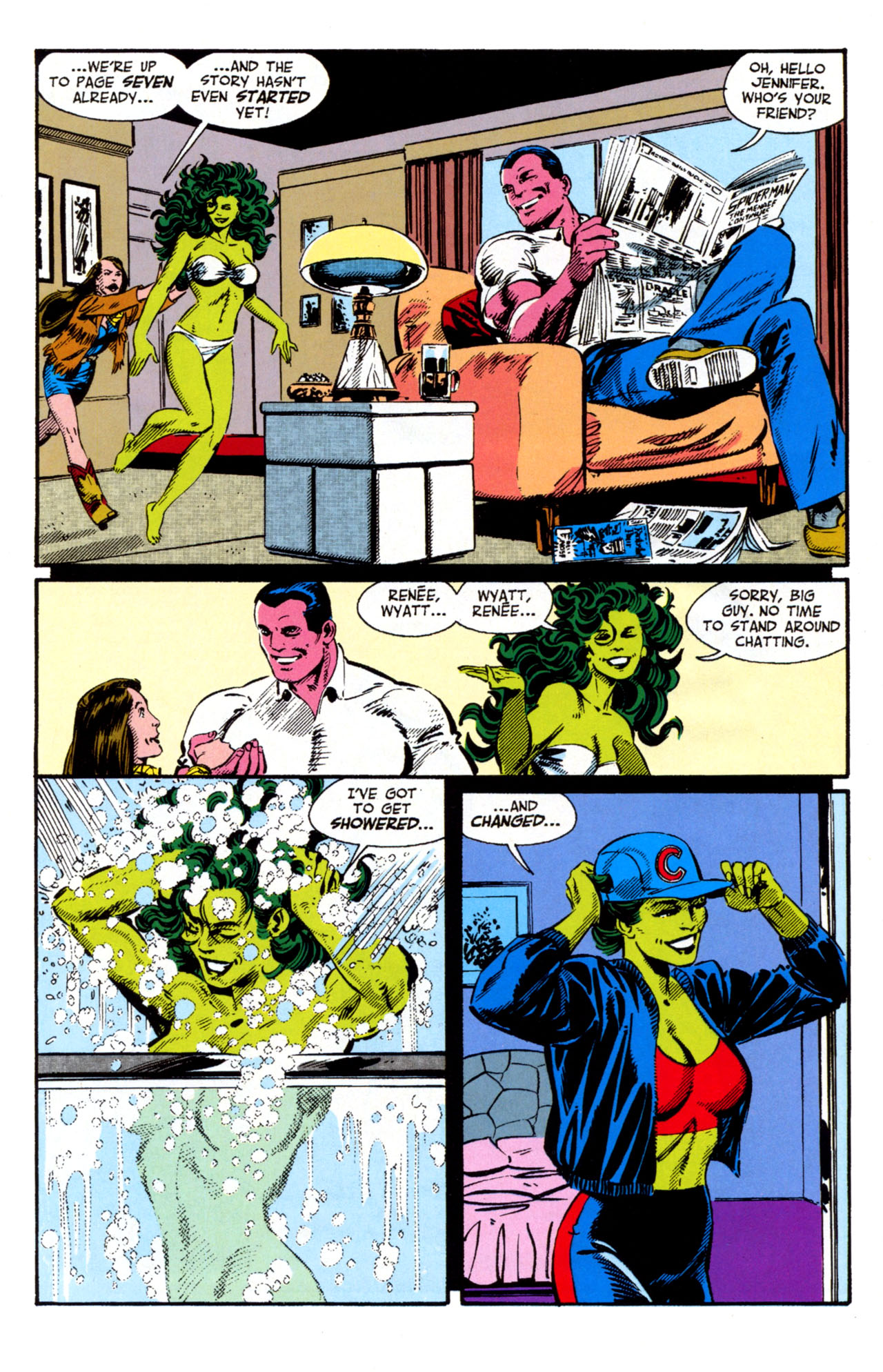 Read online She-Hulk Sensational comic -  Issue # Full - 60