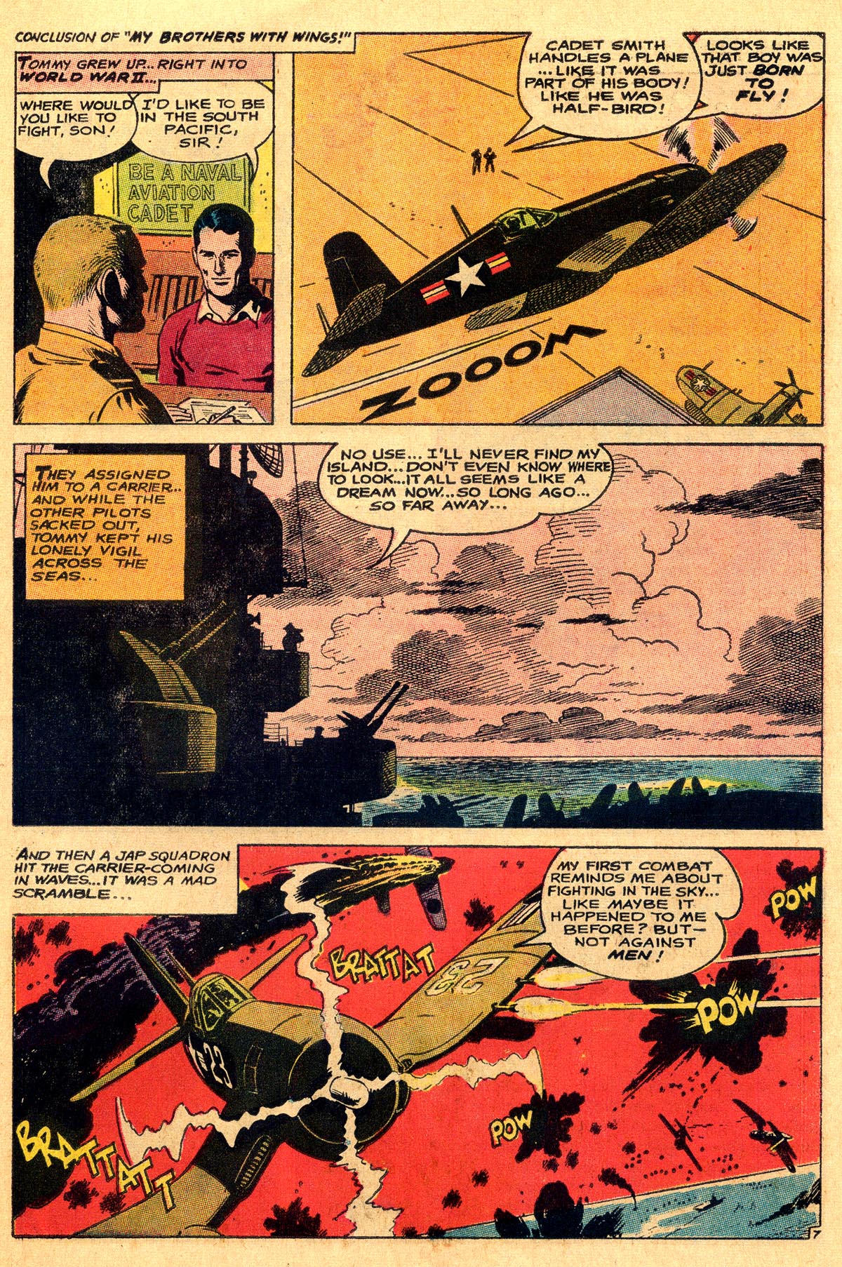 Read online Star Spangled War Stories (1952) comic -  Issue #129 - 11