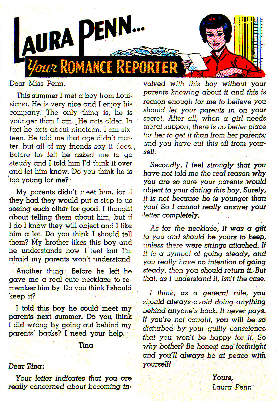 Read online Young Romance comic -  Issue #145 - 21