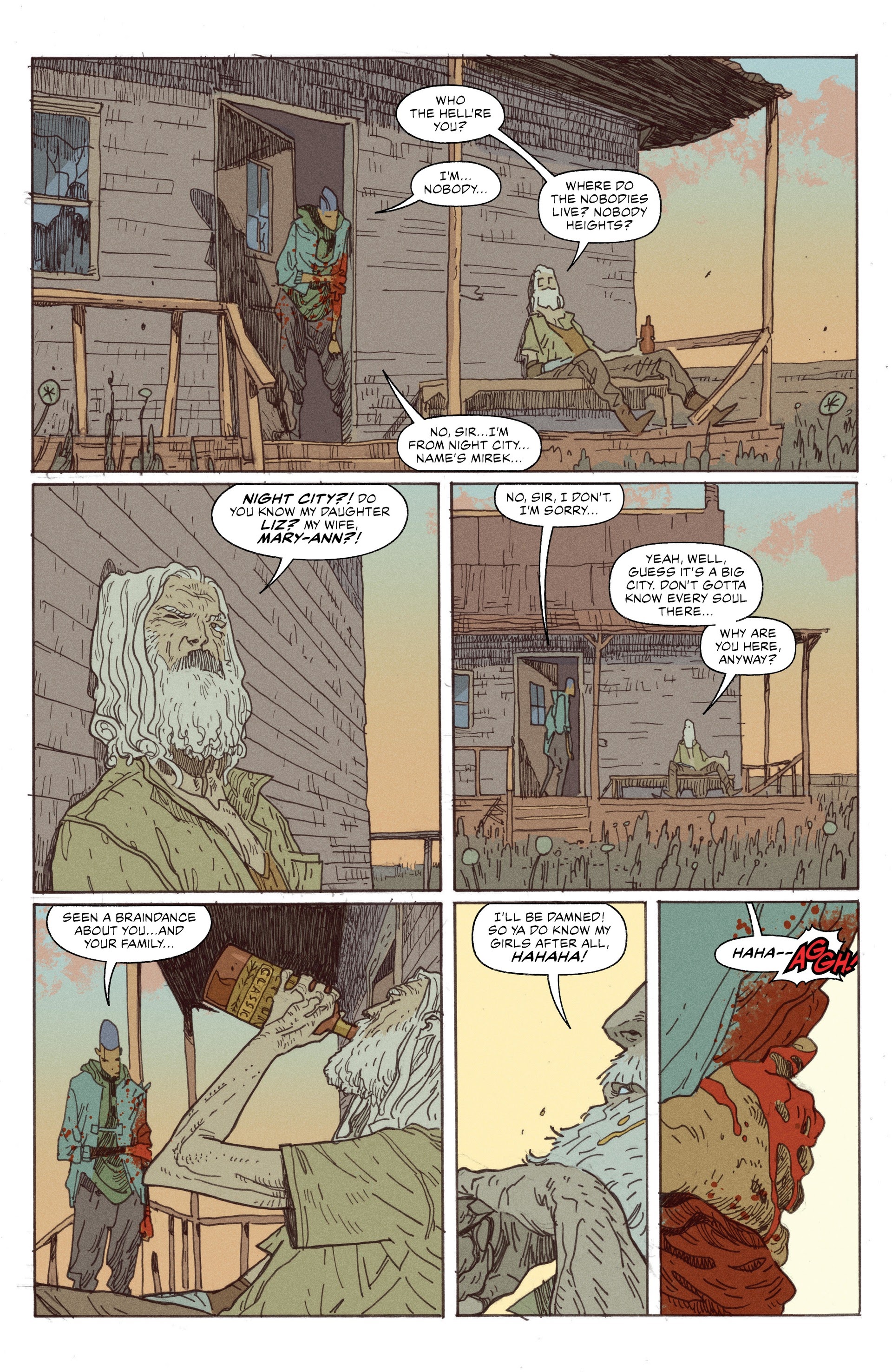 Read online Cyberpunk 2077: Big City Dreams (2022) comic -  Issue # Full - 56