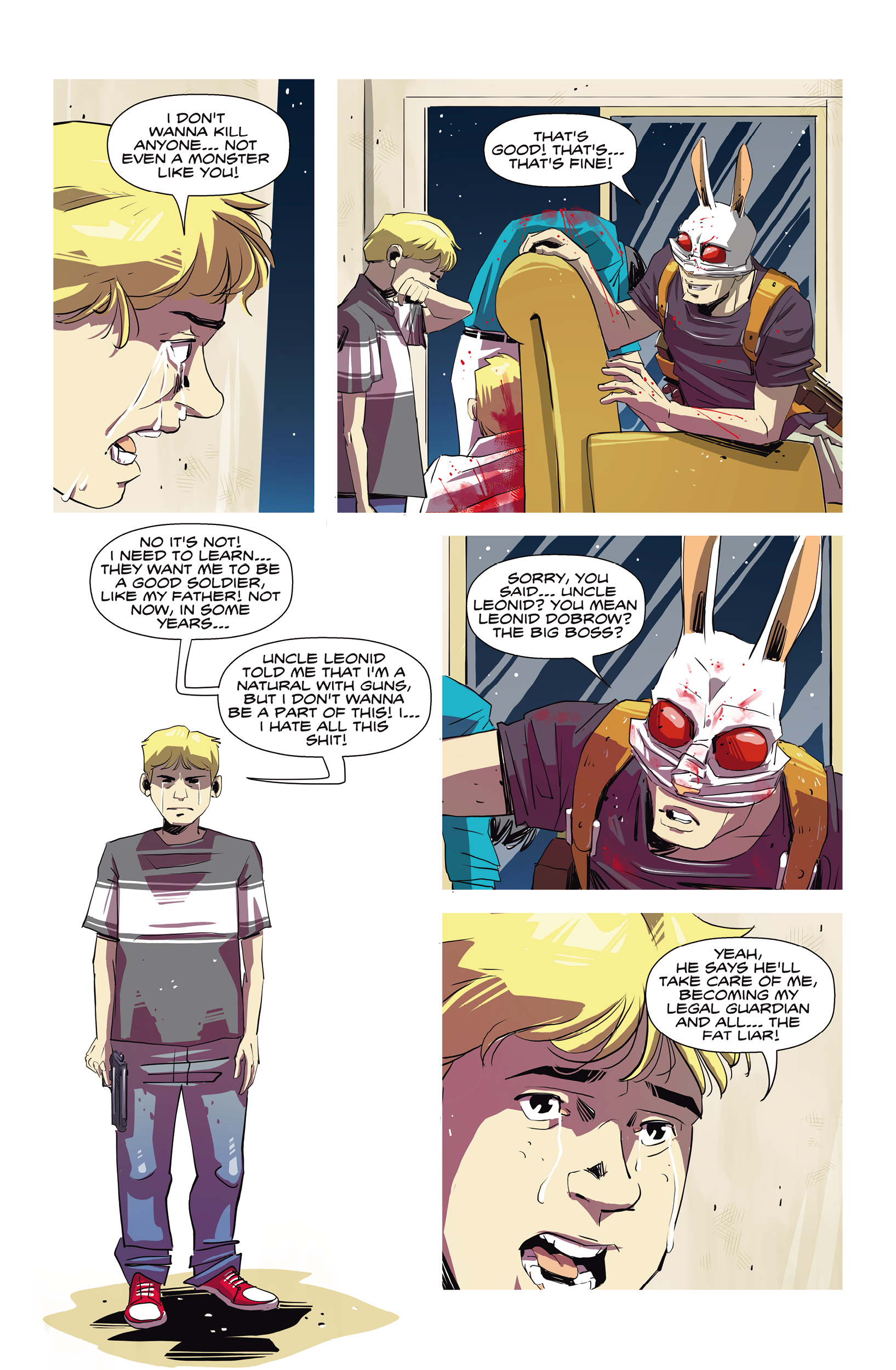 Read online Hotline Miami 2: Wrong Number comic -  Issue #4 - 31