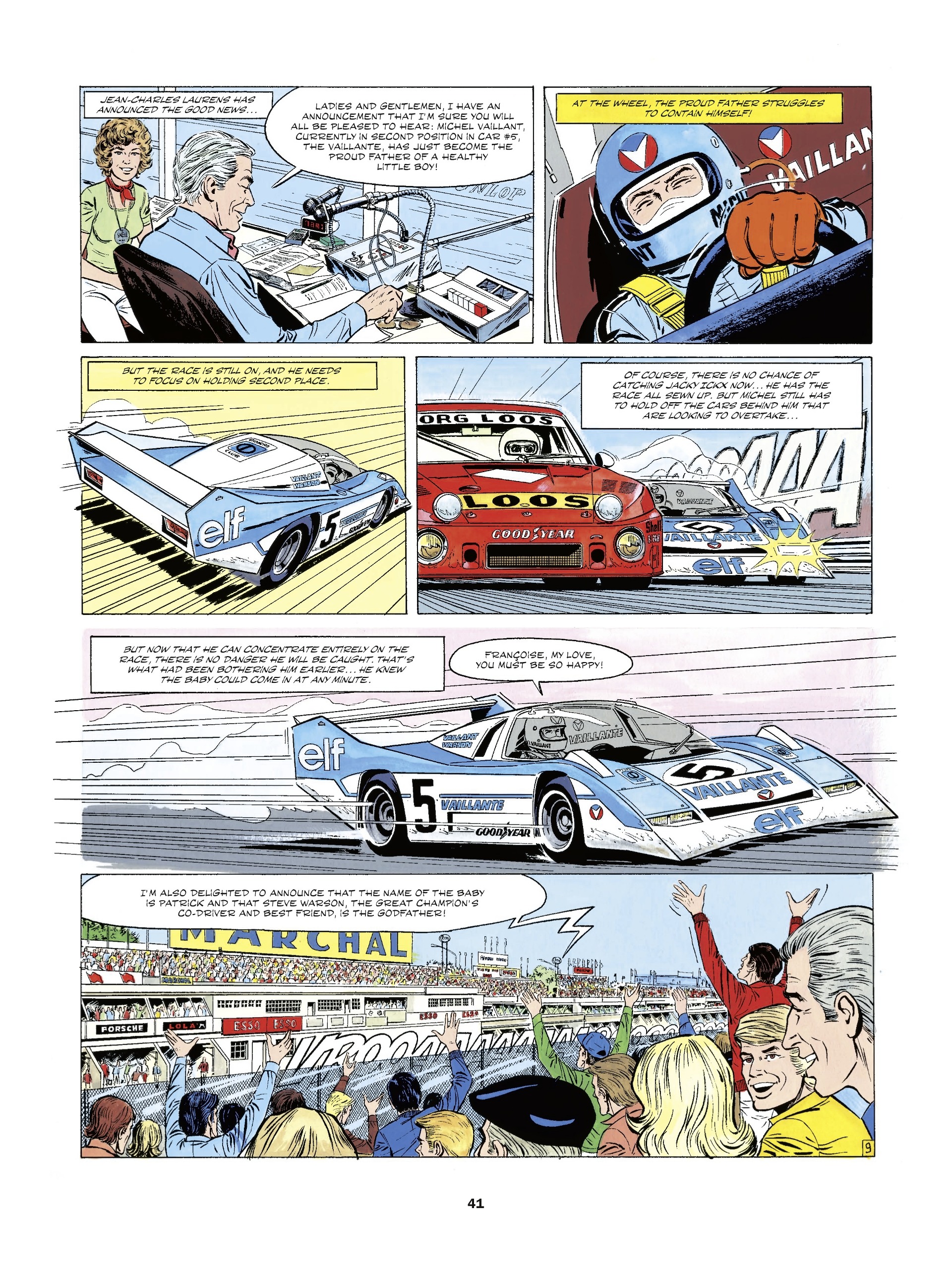 Read online Michel Vaillant Short Story Classics comic -  Issue # Full - 41