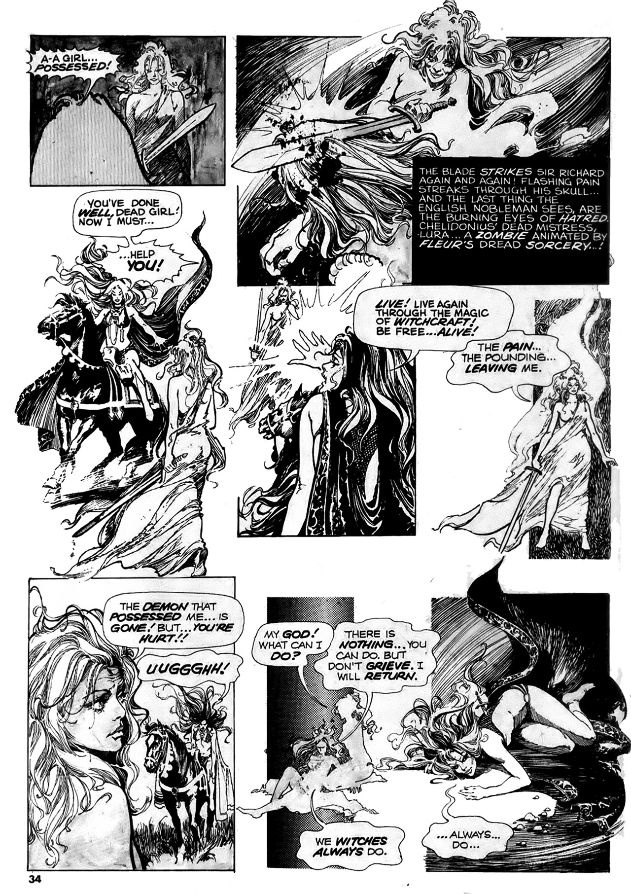 Read online Vampirella (1969) comic -  Issue #34 - 30