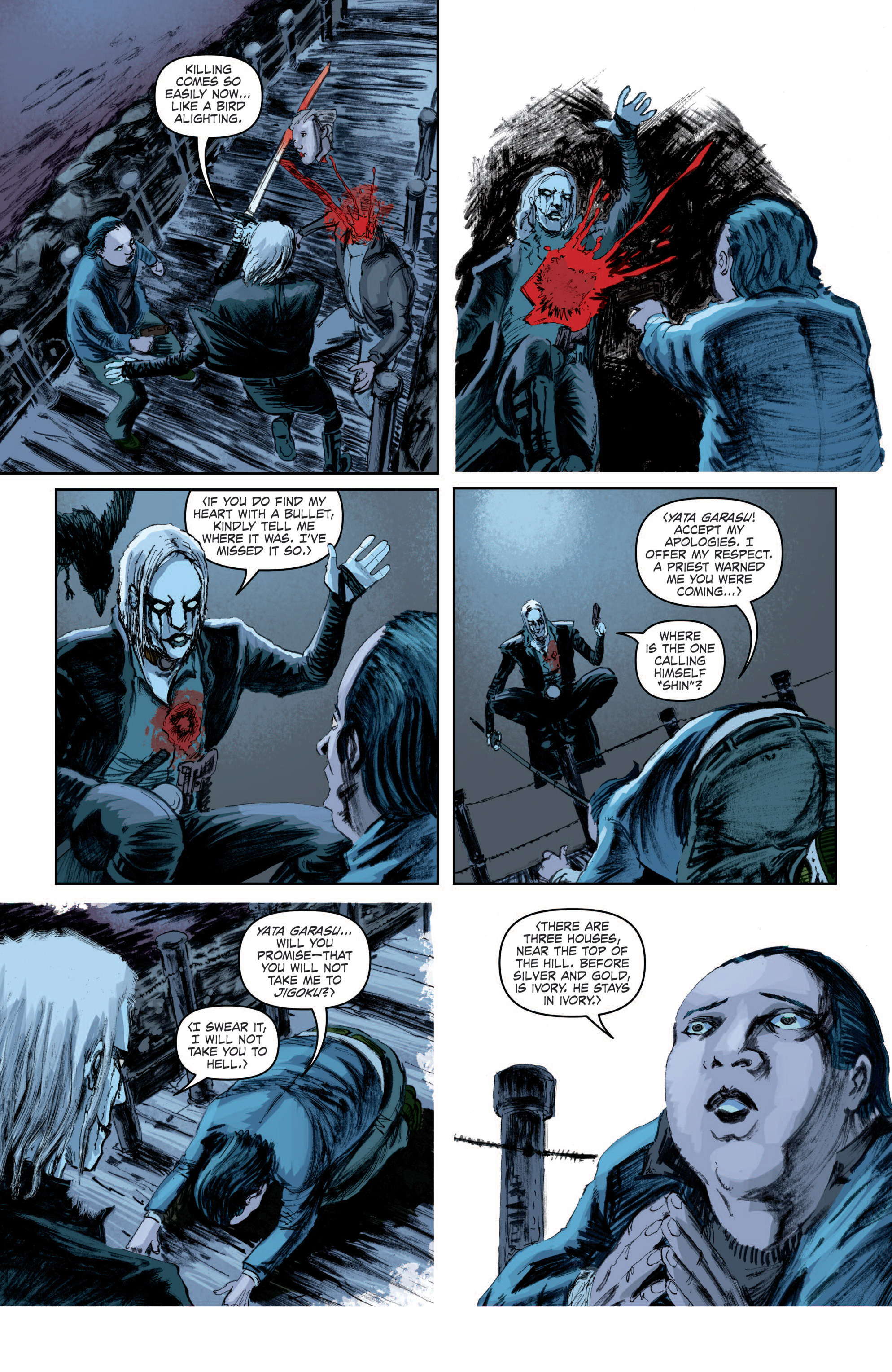 Read online The Crow: Death And Rebirth comic -  Issue #3 - 4