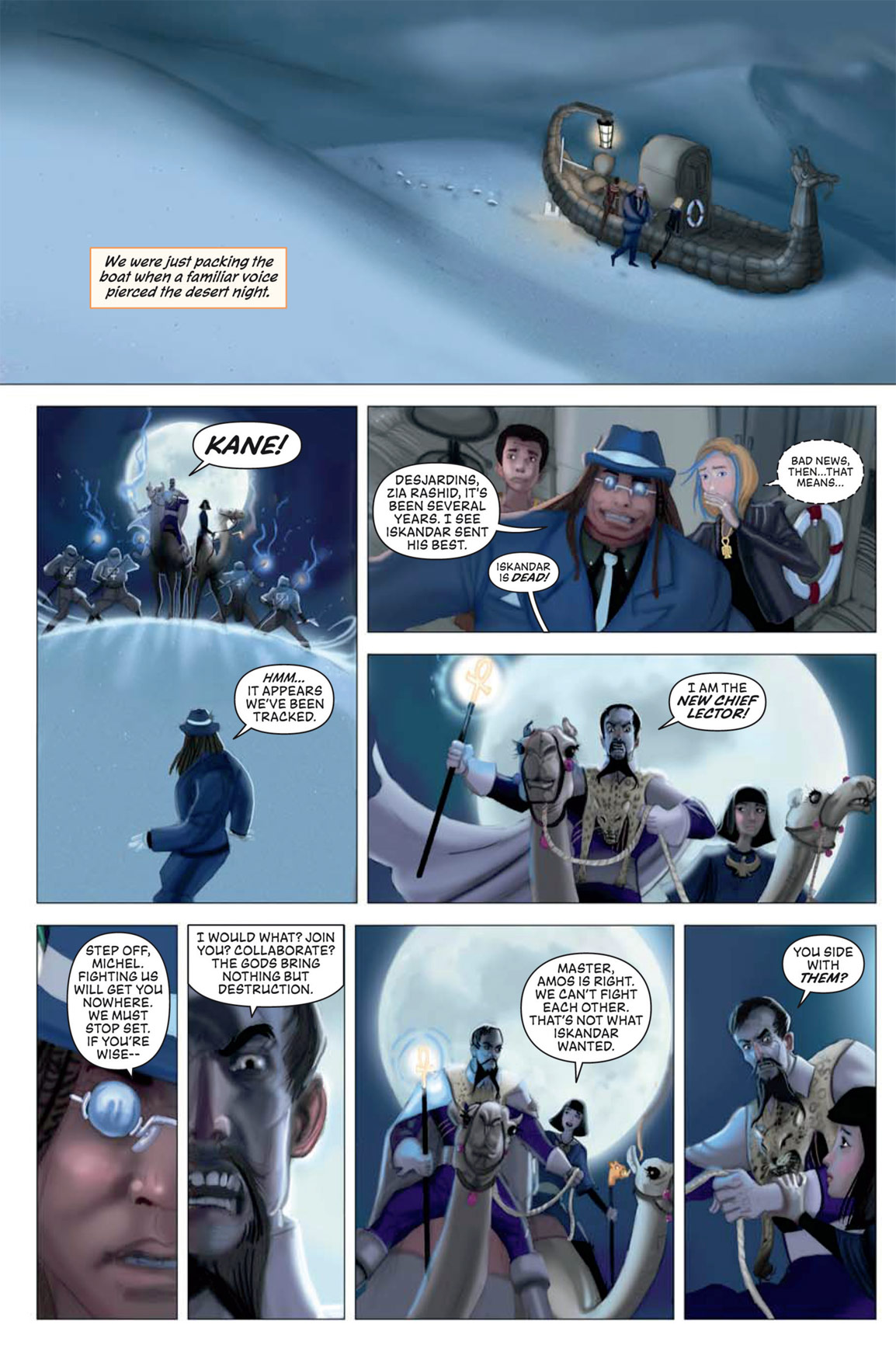 Read online The Kane Chronicles comic -  Issue # TPB 1 - 141