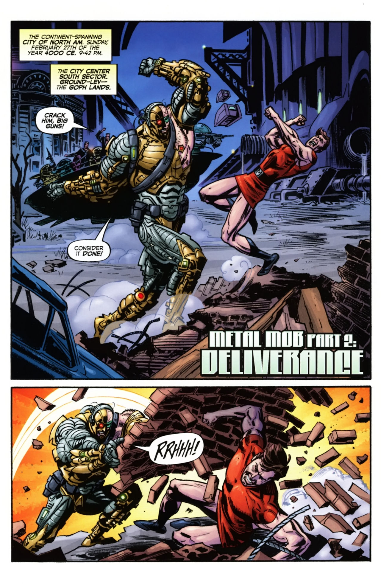 Read online Magnus, Robot Fighter (2010) comic -  Issue #2 - 3
