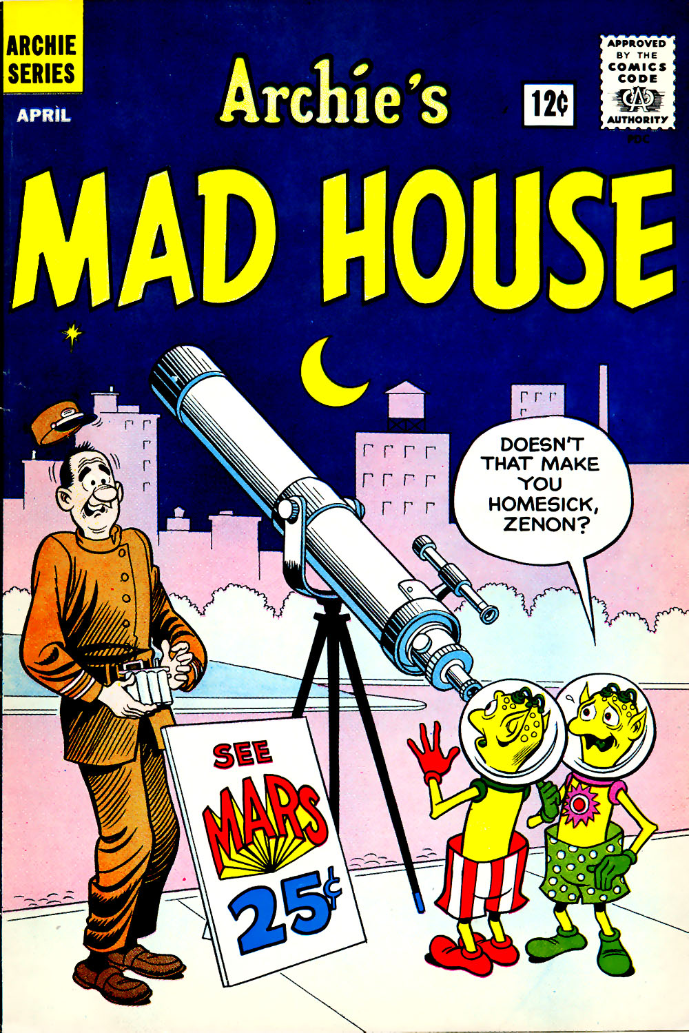 Read online Archie's Madhouse comic -  Issue #18 - 1