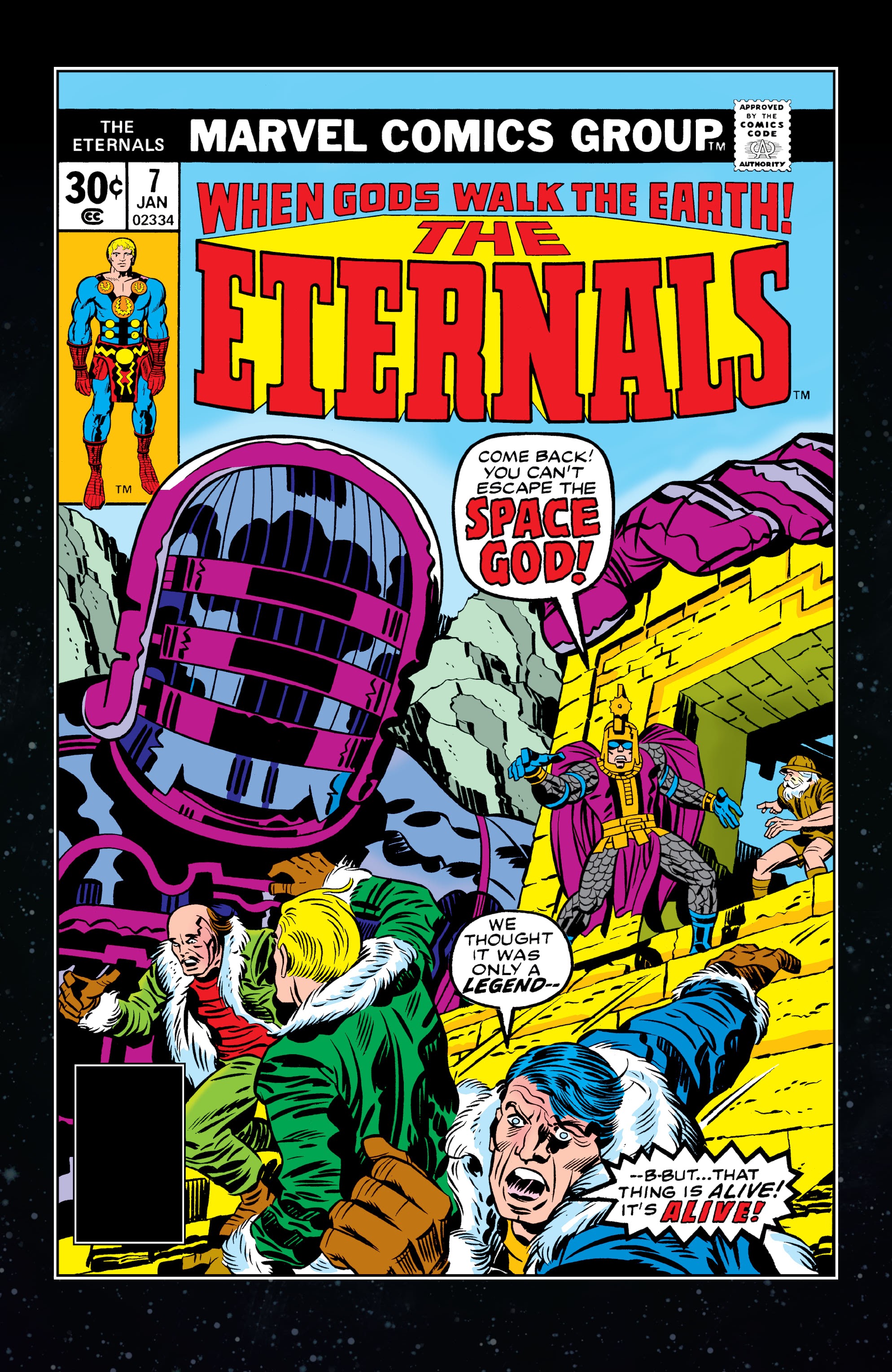 Read online The Eternals by Jack Kirby: The Complete Collection comic -  Issue # TPB (Part 2) - 7