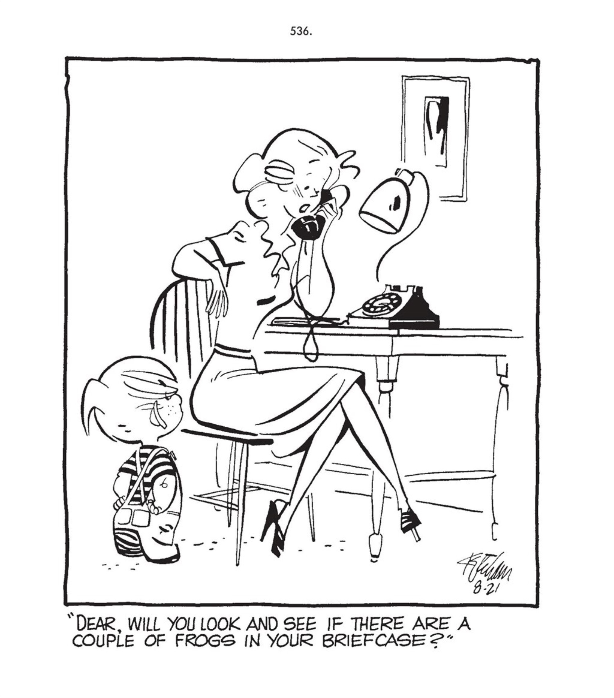 Read online Hank Ketcham's Complete Dennis the Menace comic -  Issue # TPB 2 (Part 6) - 62