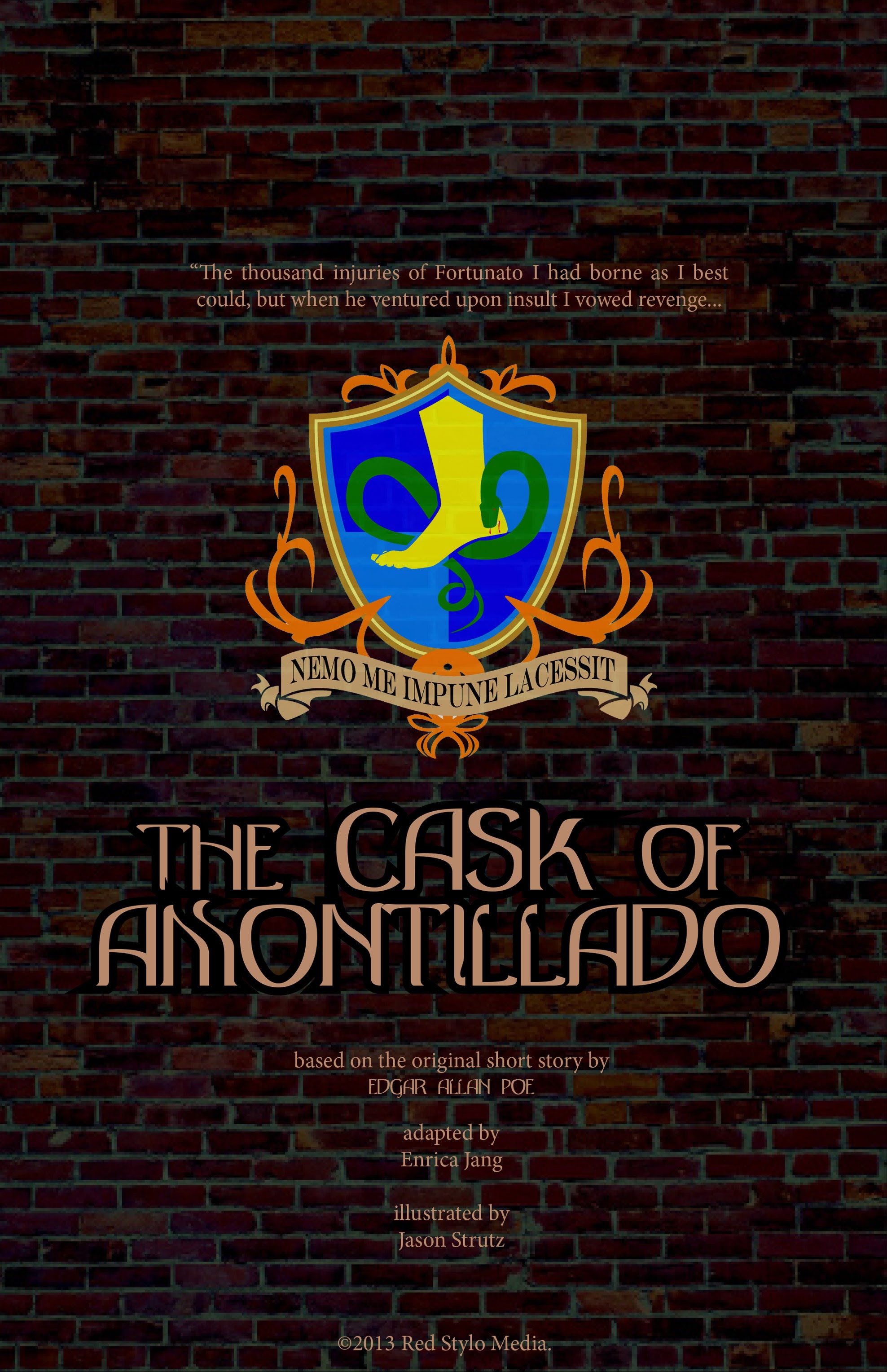 Read online The Cask of Amontillado comic -  Issue # Full - 2