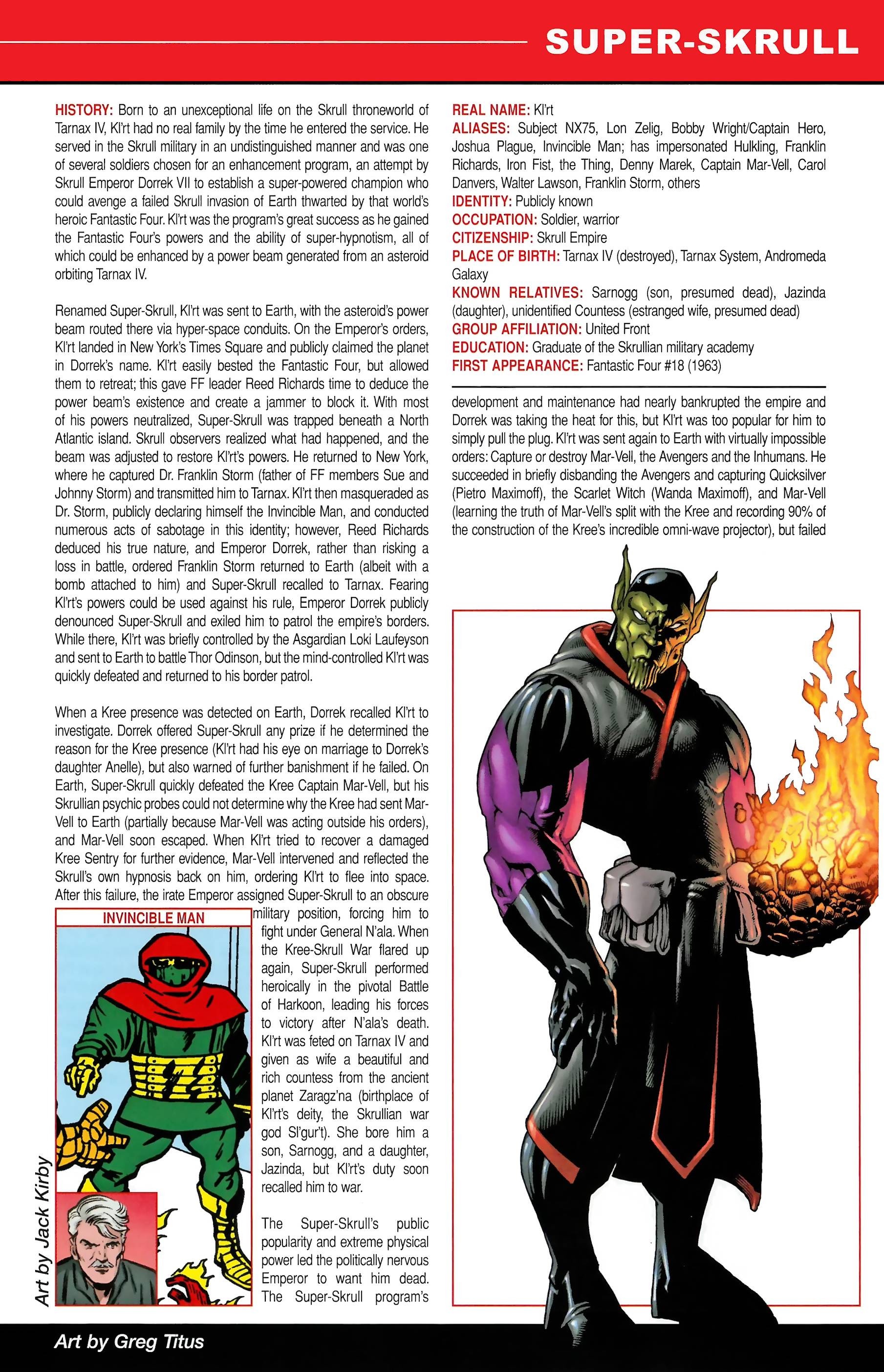 Read online Official Handbook of the Marvel Universe A to Z comic -  Issue # TPB 11 (Part 2) - 67