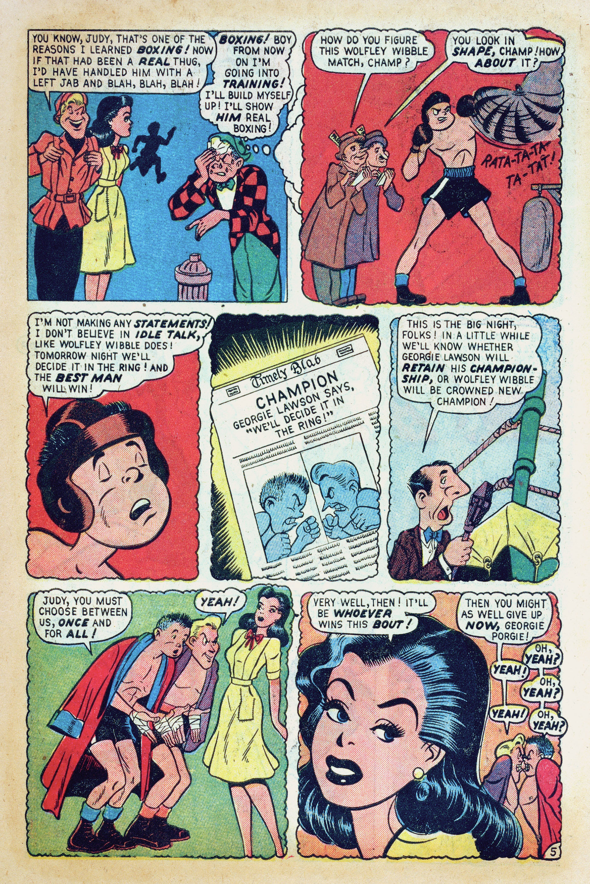 Read online Georgie Comics (1949) comic -  Issue #30 - 7