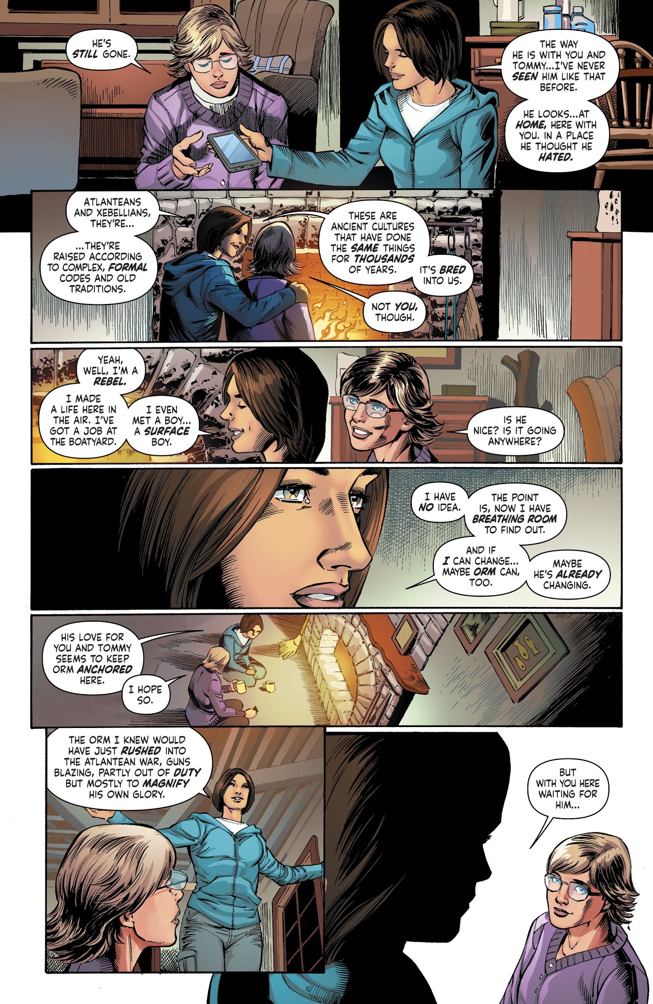 Read online Mera: Queen of Atlantis comic -  Issue #4 - 7