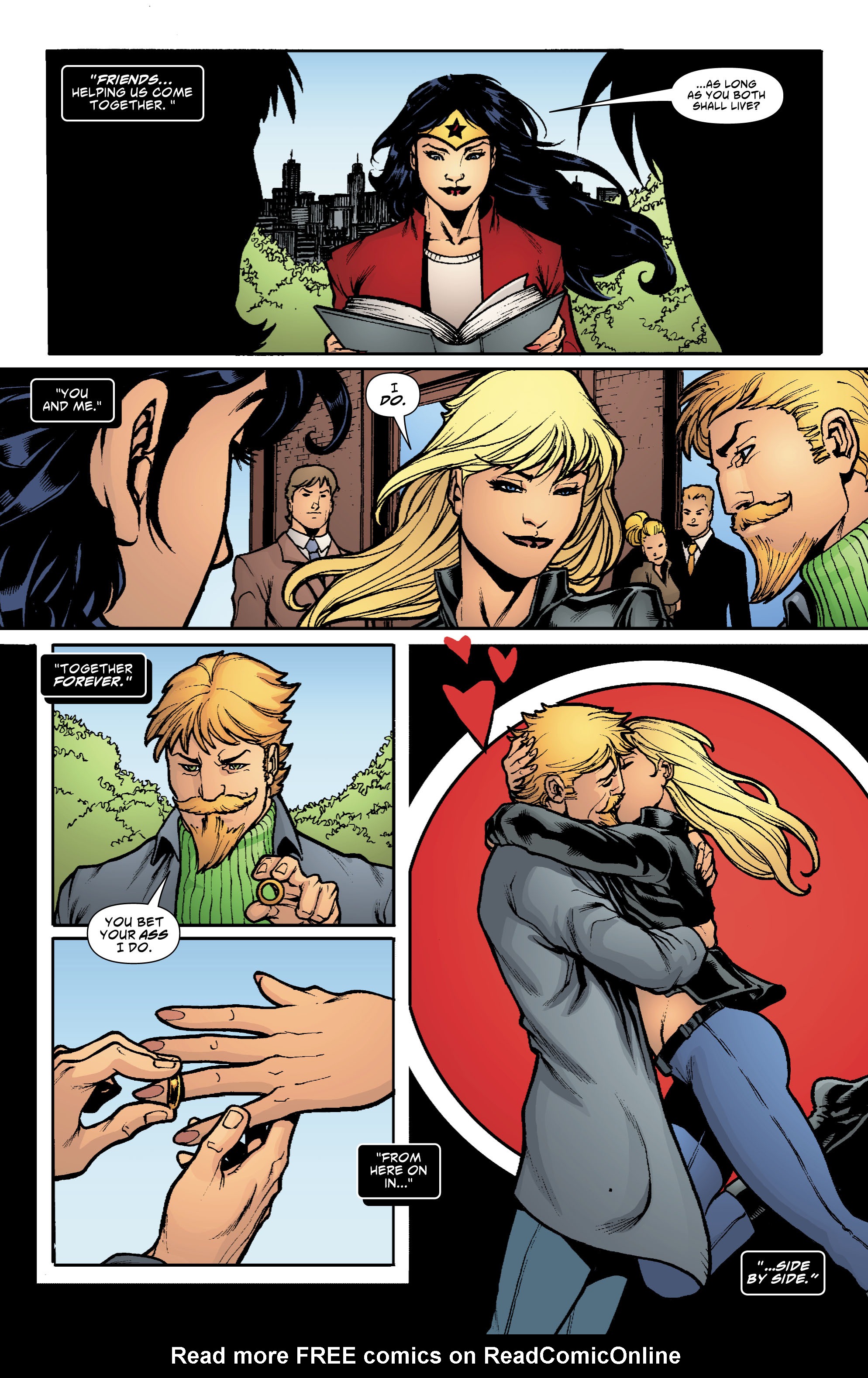 Read online Green Arrow/Black Canary comic -  Issue #5 - 20