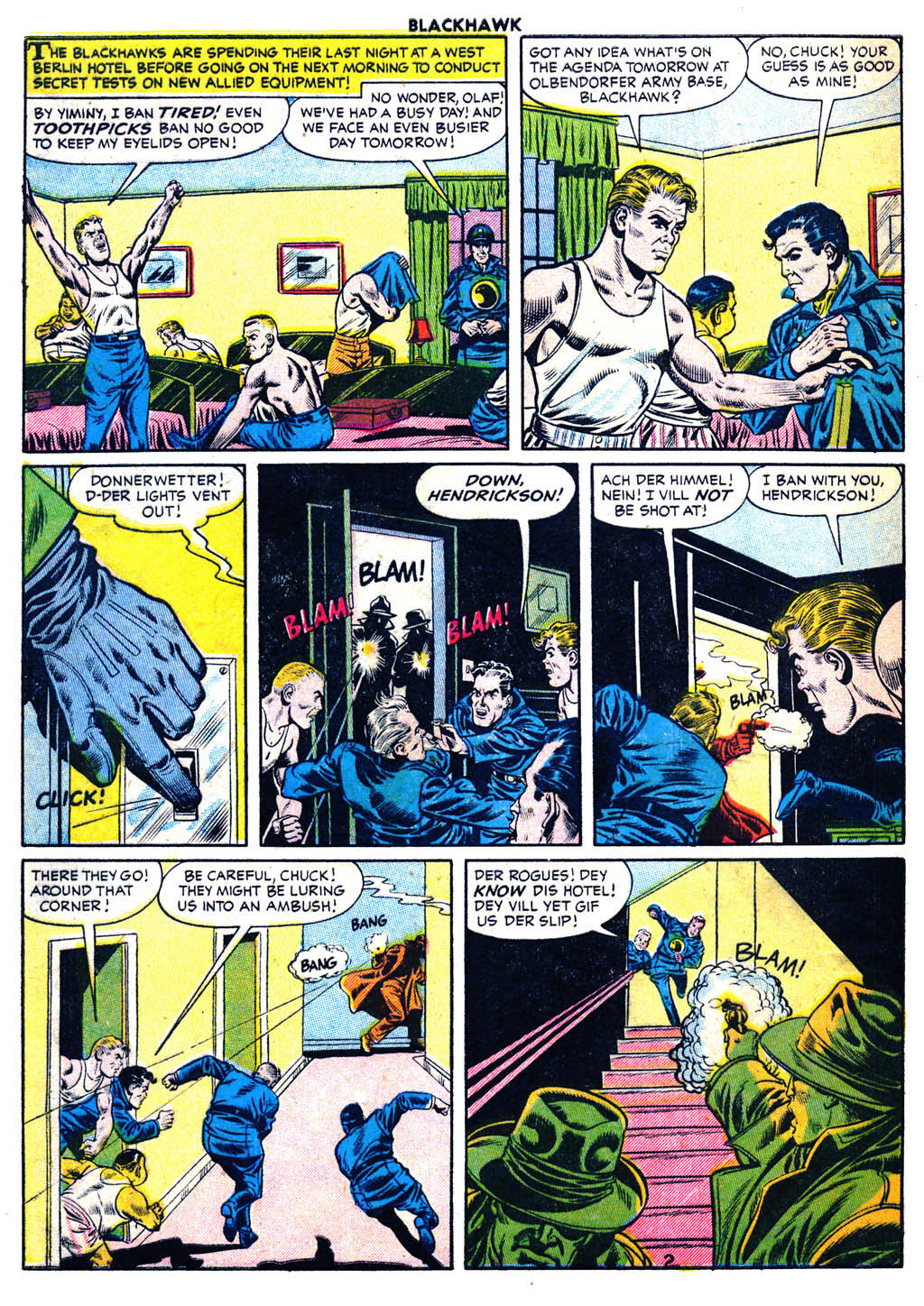 Read online Blackhawk (1957) comic -  Issue #107 - 4