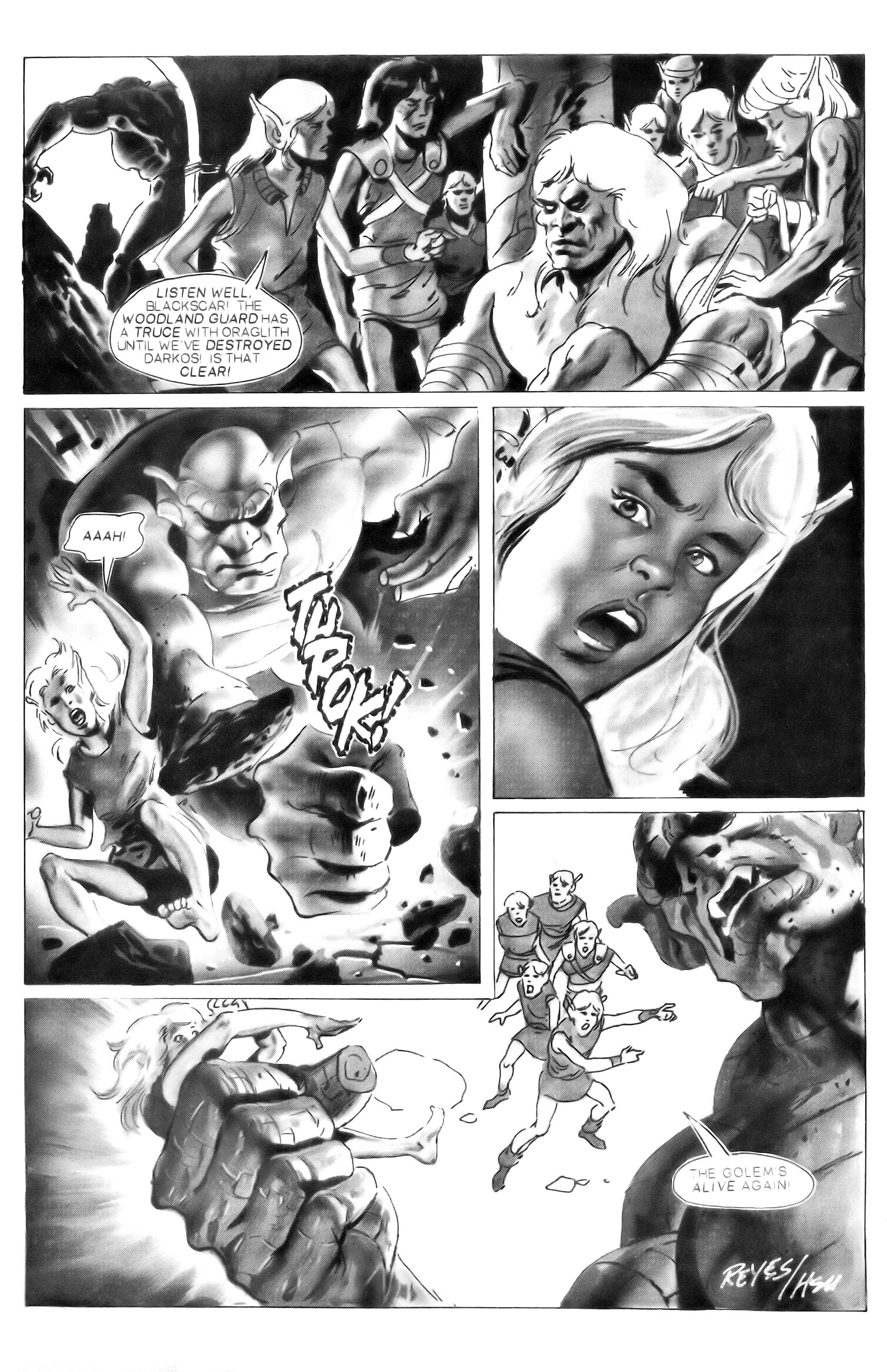 Read online Elf Warrior comic -  Issue #3 - 4