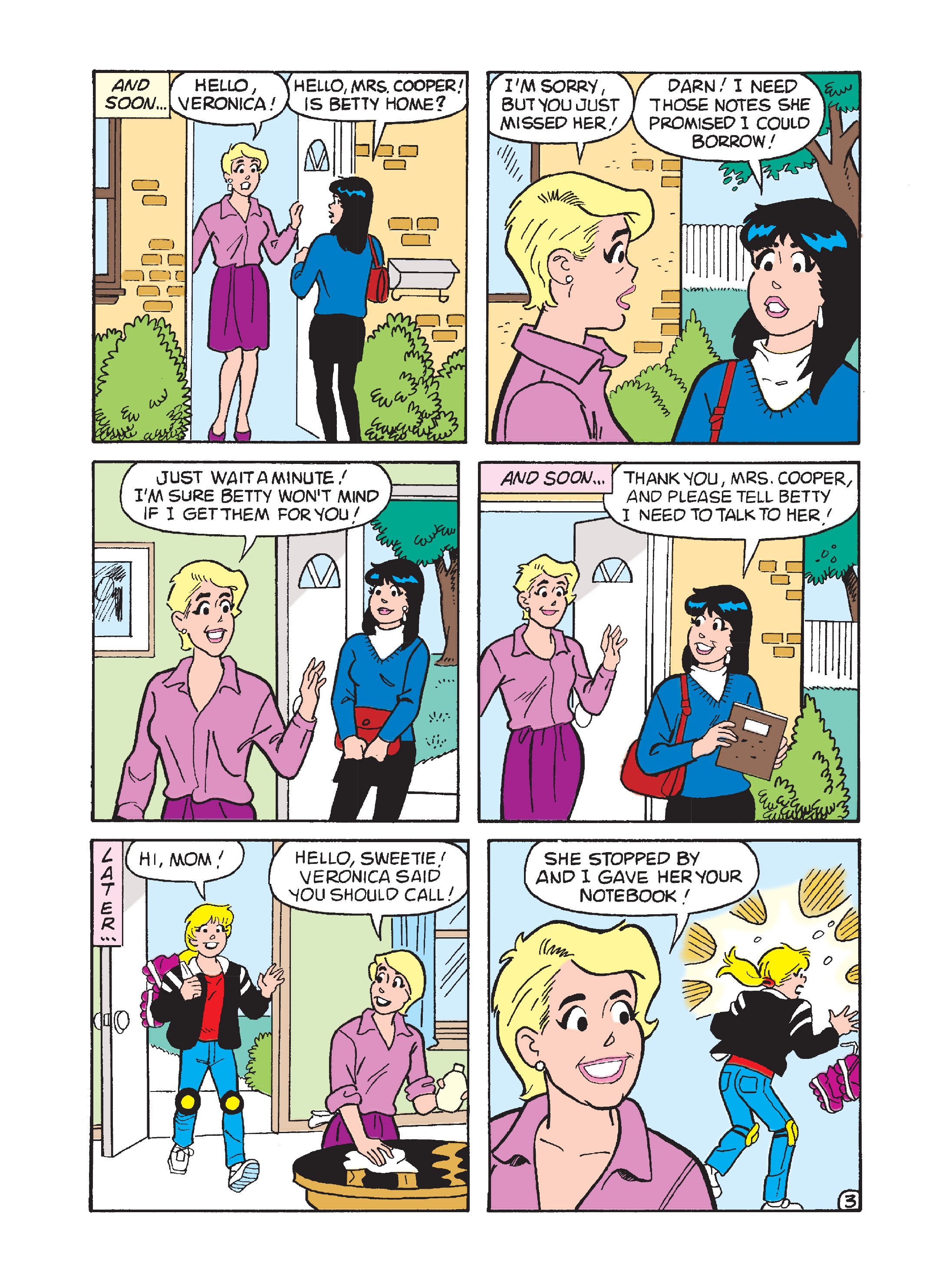 Read online Betty & Veronica Friends Double Digest comic -  Issue #240 - 193