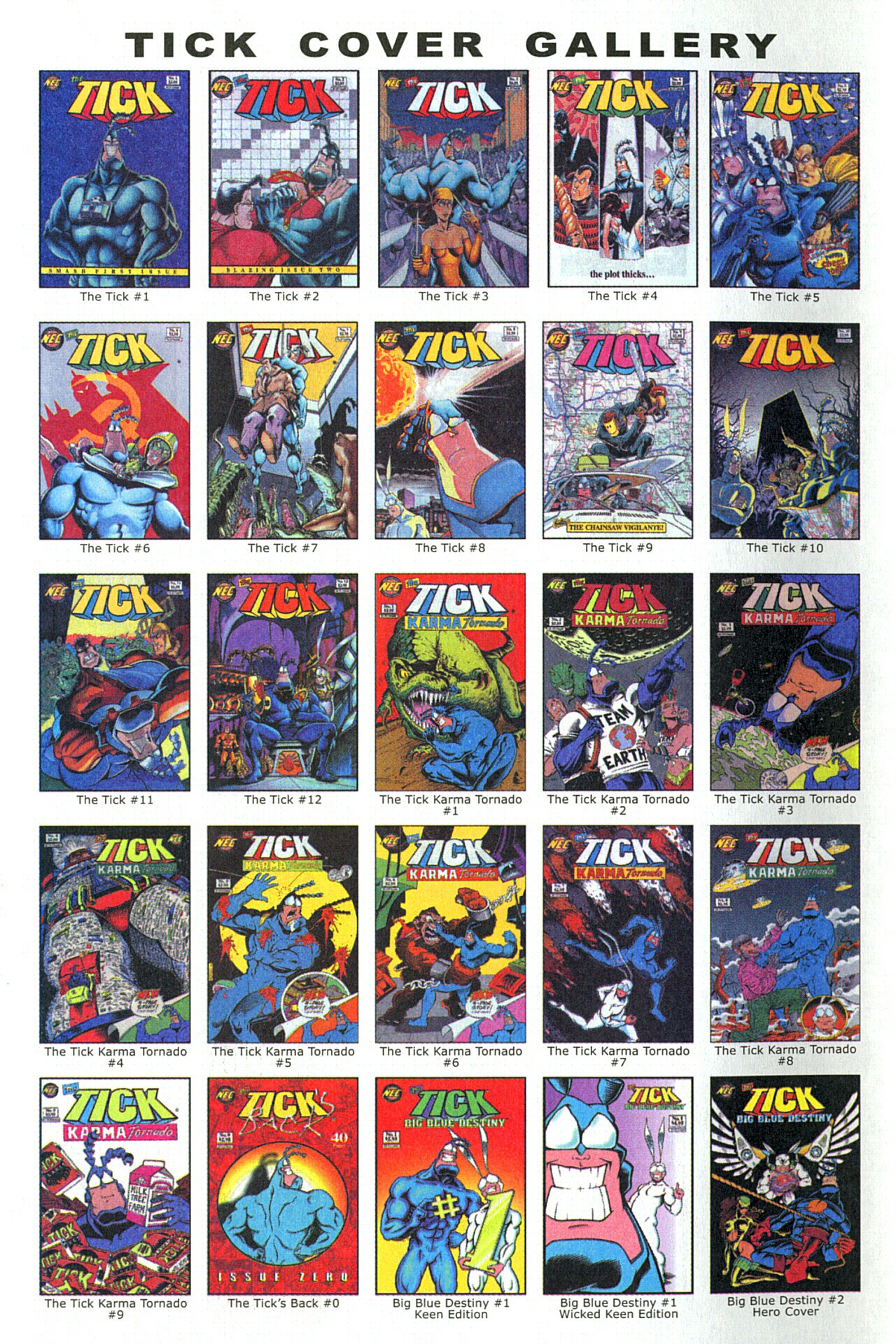 Read online The Tick's Golden Age Comic comic -  Issue #1 - 39