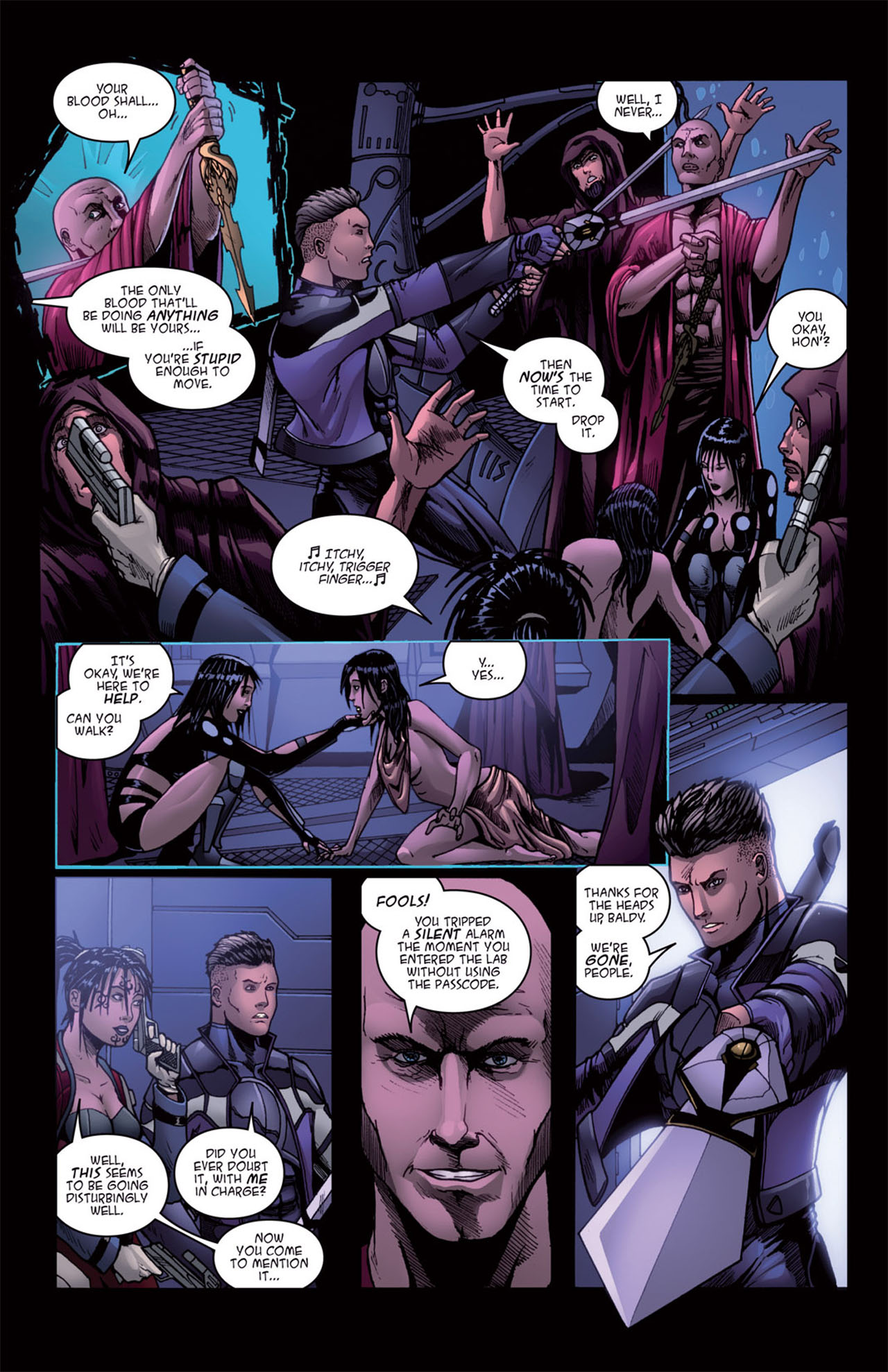 Read online Alpha Gods comic -  Issue #1 - 9