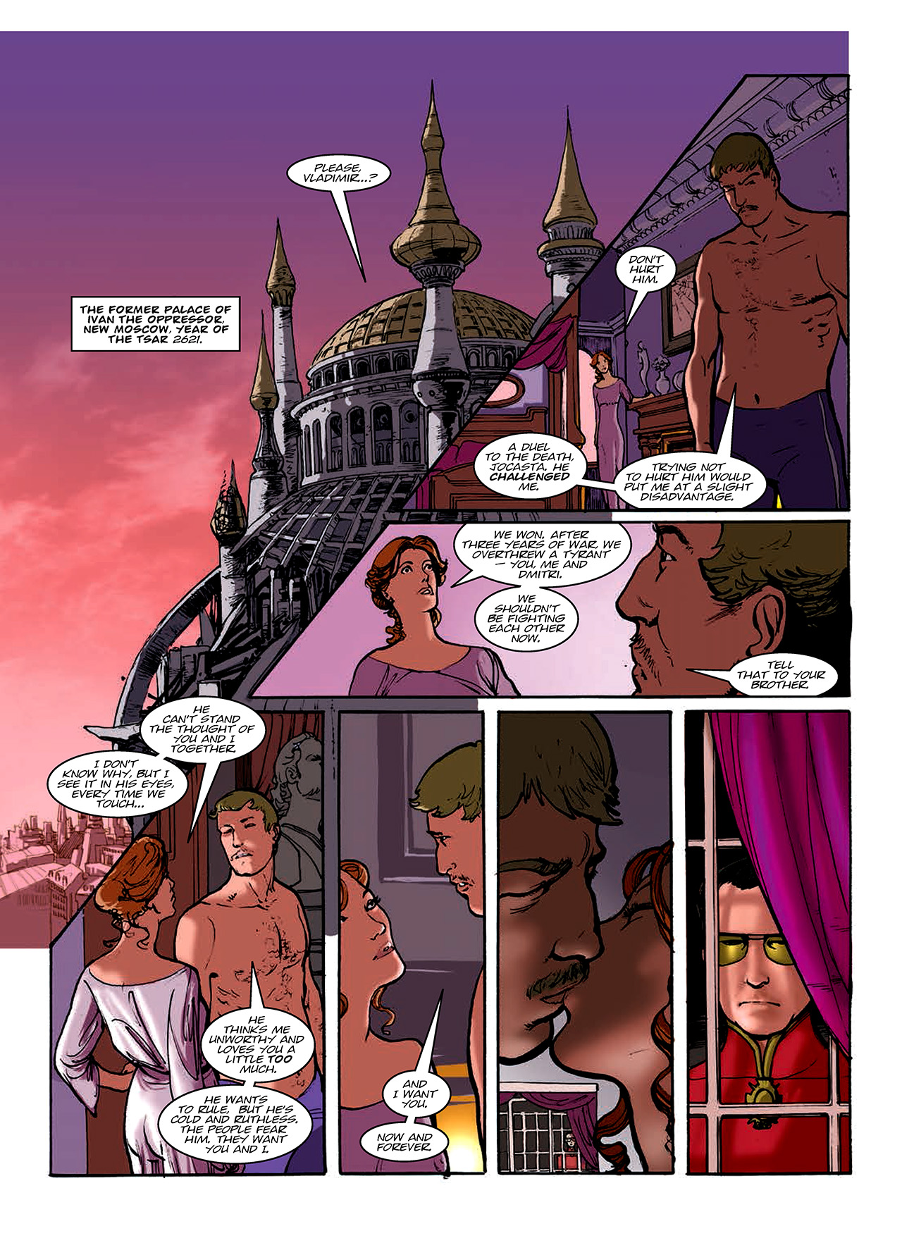 Read online Nikolai Dante comic -  Issue # TPB 10 - 105