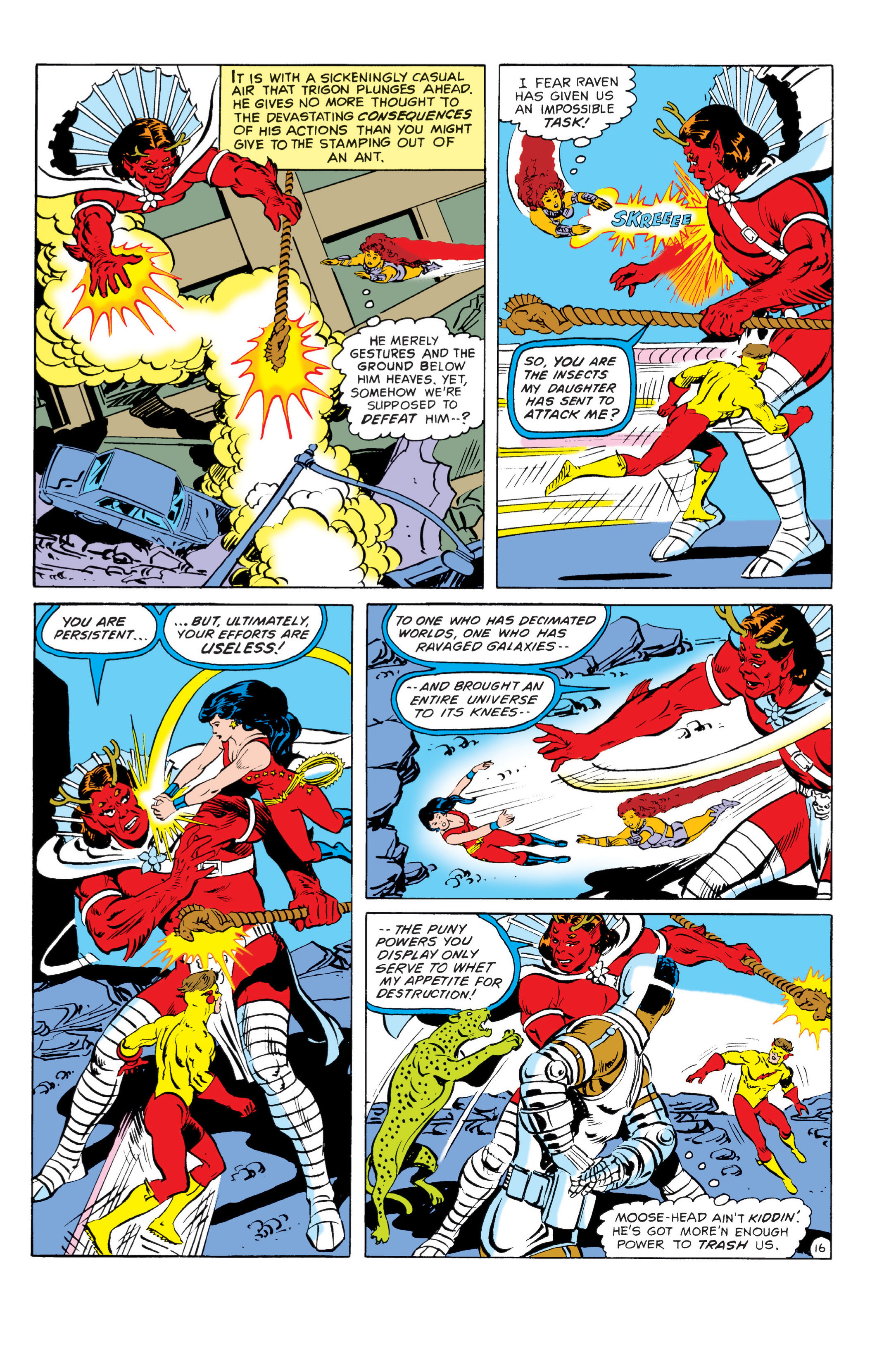 Read online The New Teen Titans (1980) comic -  Issue #5 - 17