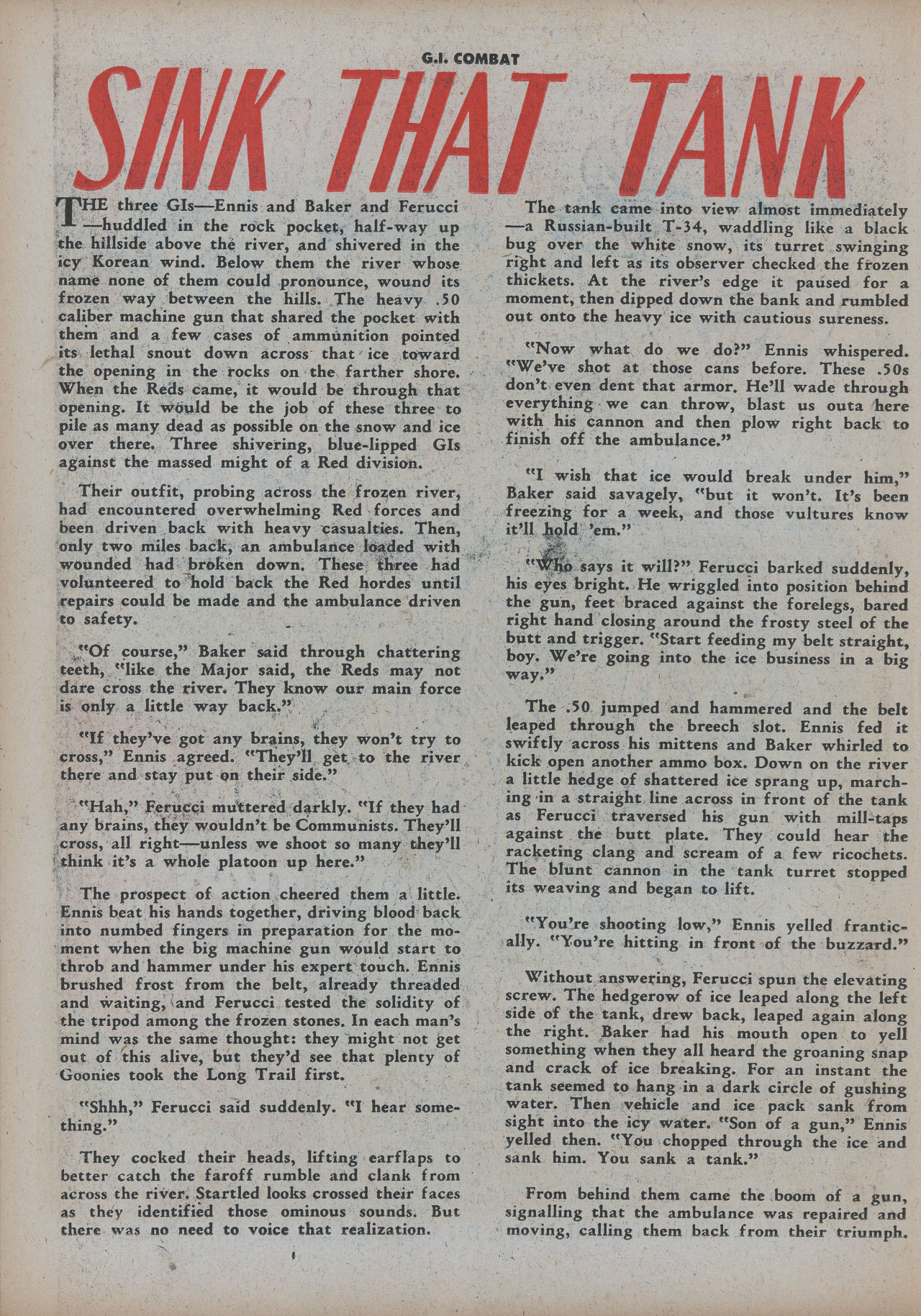 Read online G.I. Combat (1952) comic -  Issue #8 - 27