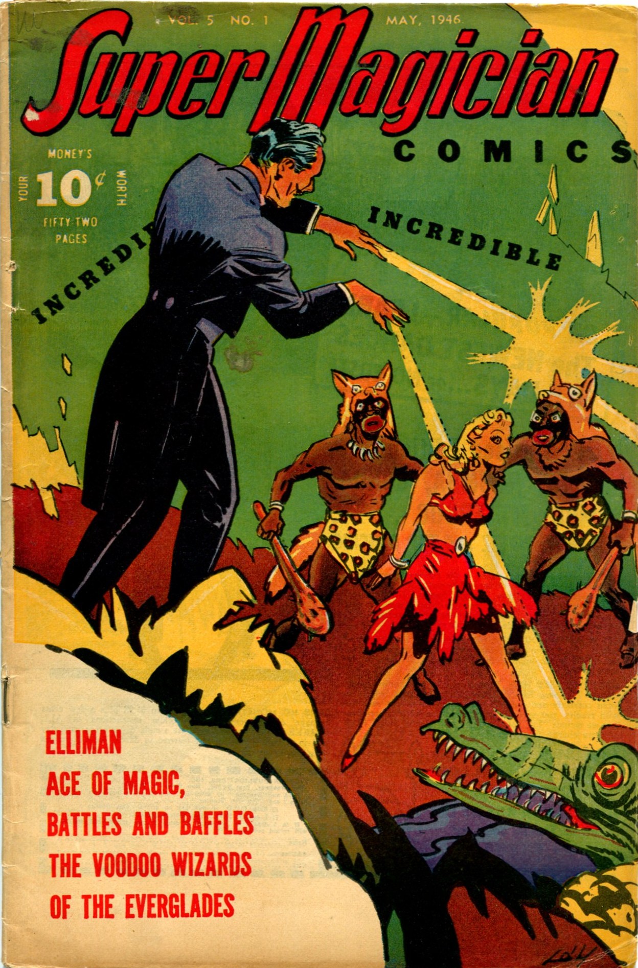 Read online Super-Magician Comics comic -  Issue #49 - 1