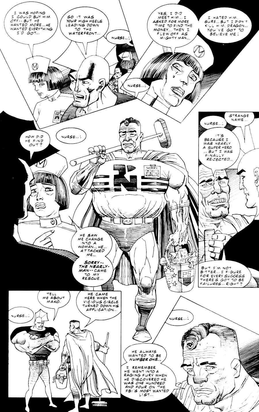 Read online The Savage Dragon: Marshal Law comic -  Issue #1 - 15