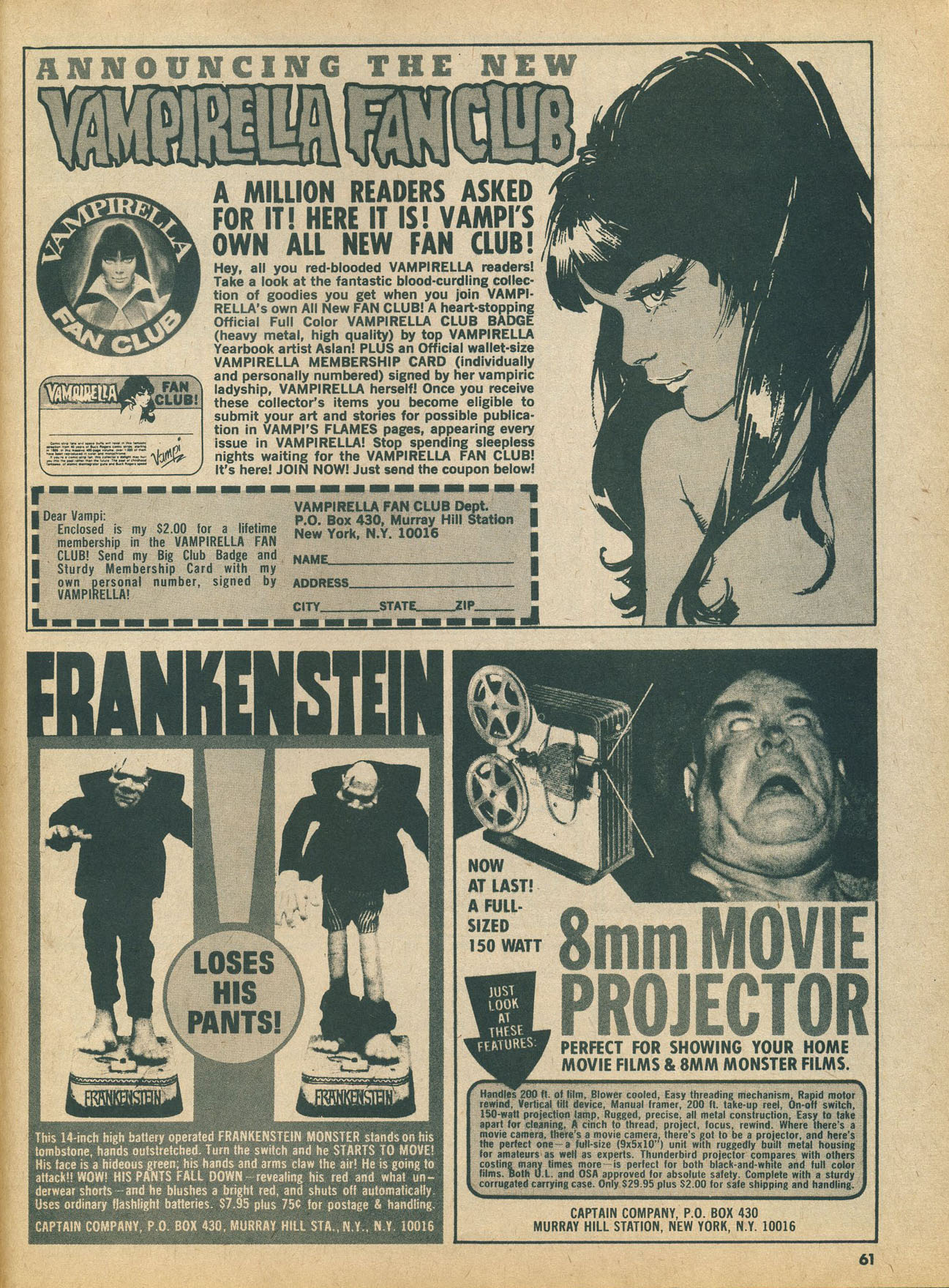 Read online Vampirella (1969) comic -  Issue #18 - 61